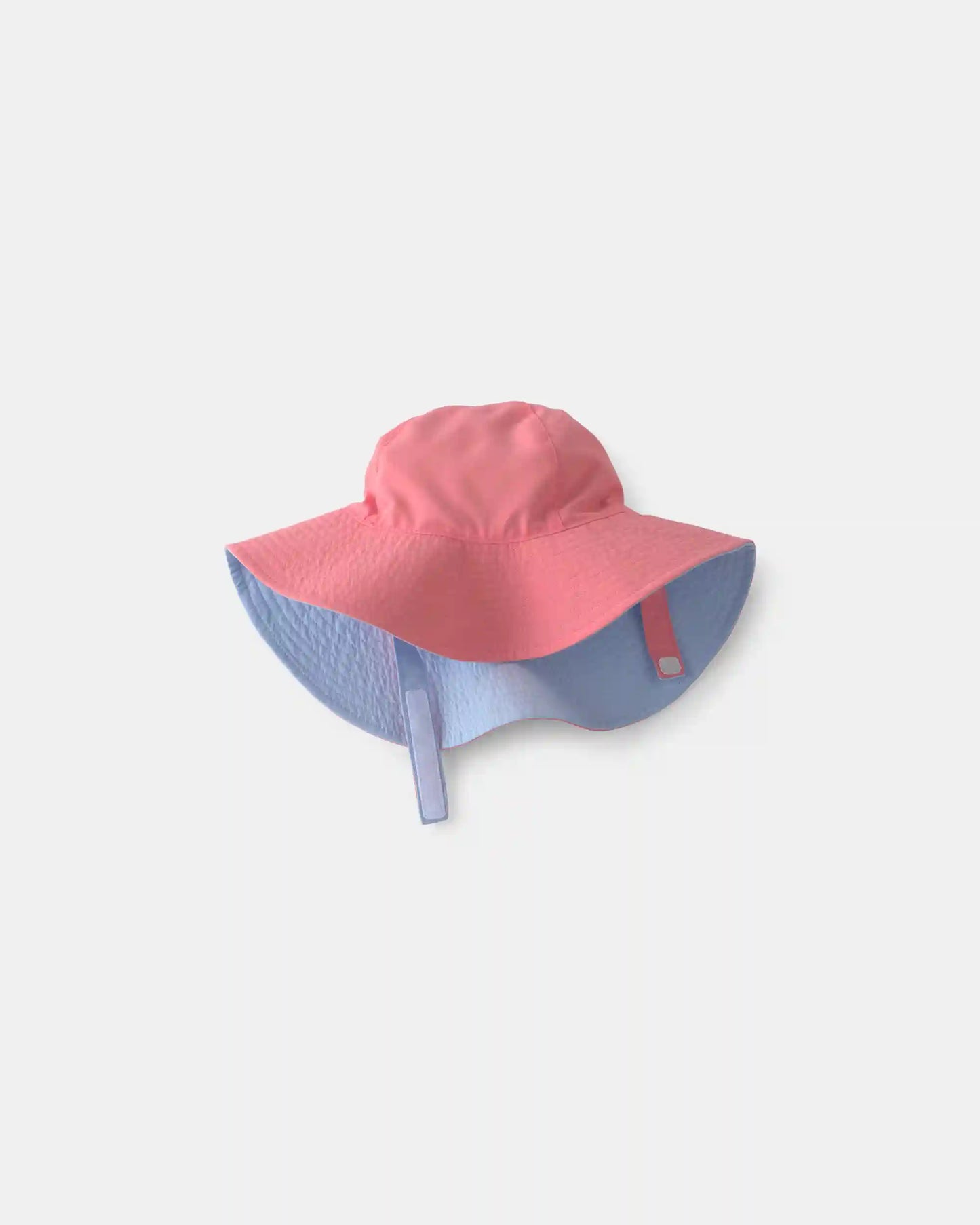 Baby Girl Reversible Swim Hat - Pink/Blue