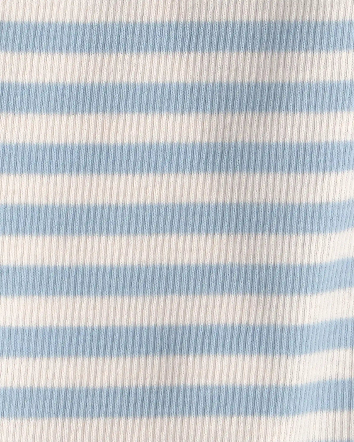 Baby Organic Cotton Wrap Bodysuit in Stripes