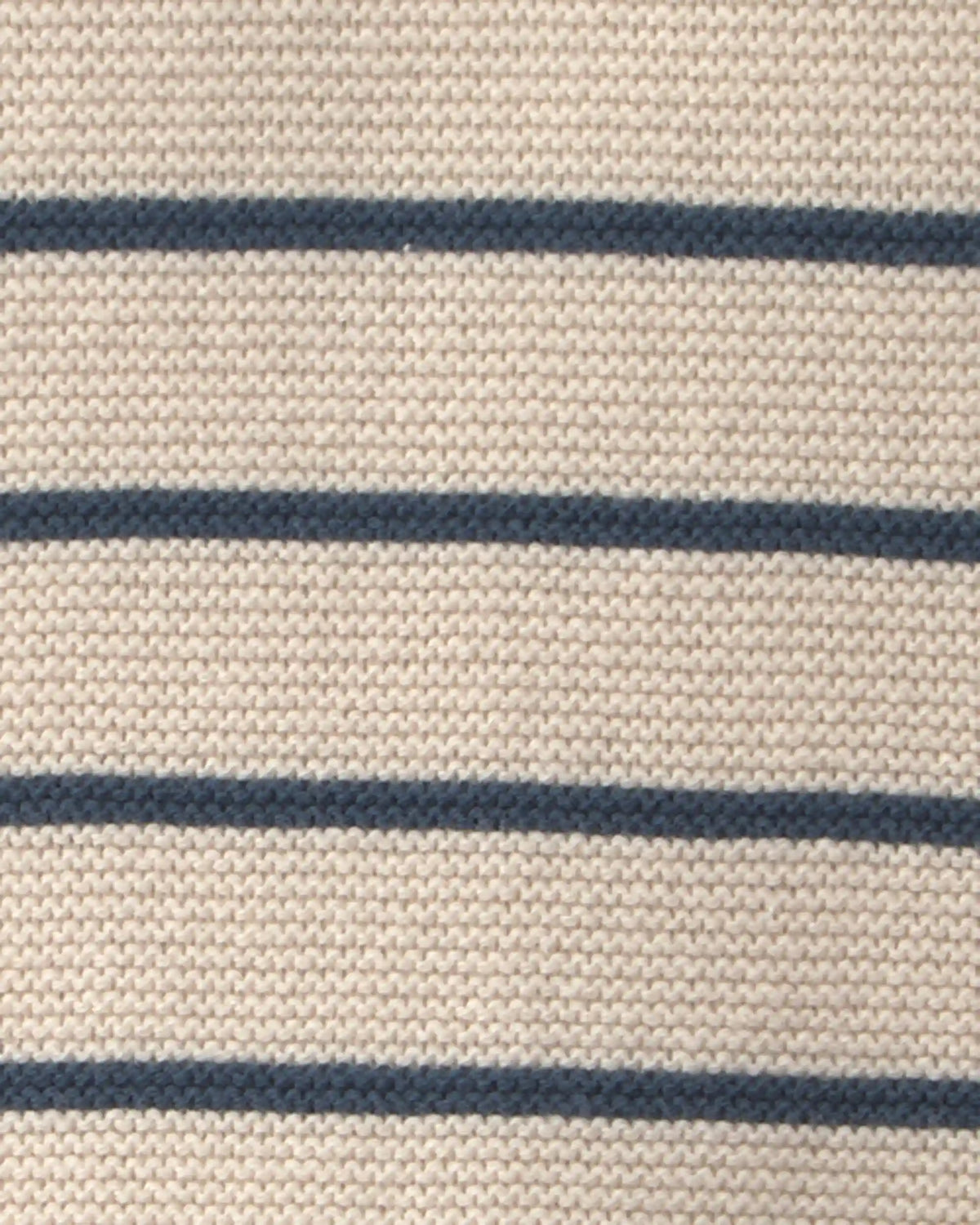 Baby Organic Cotton Knit Romper in Stripes