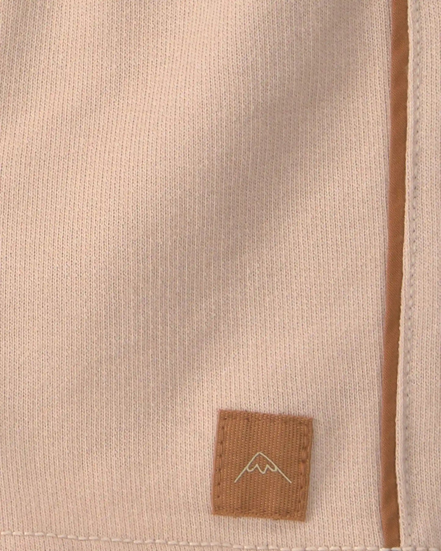Baby Boy French Terry Shorts - Tan