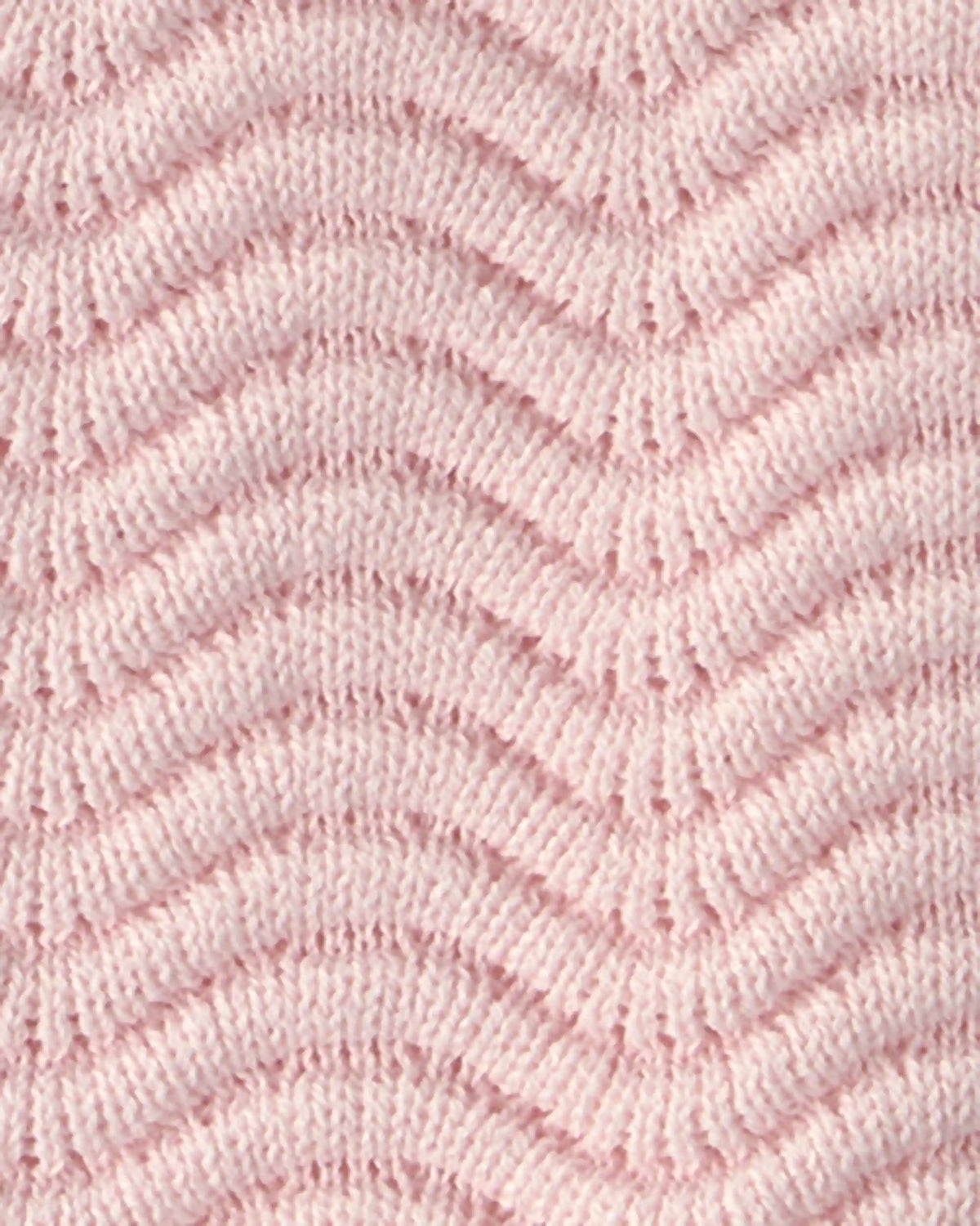 Baby Girl Sweater Knit Tank Top - Pink