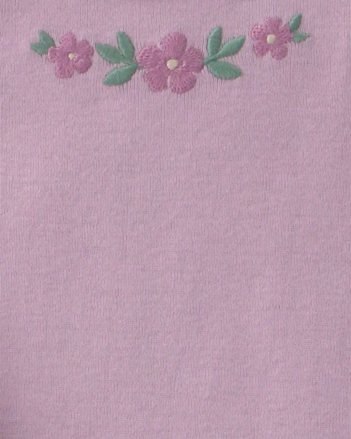 Baby Girl 3-Piece Floral Layering Set - Purple/Ivory