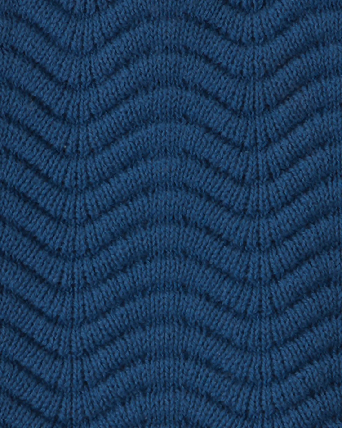 Baby Girl Sweater Knit Tank Top - Navy