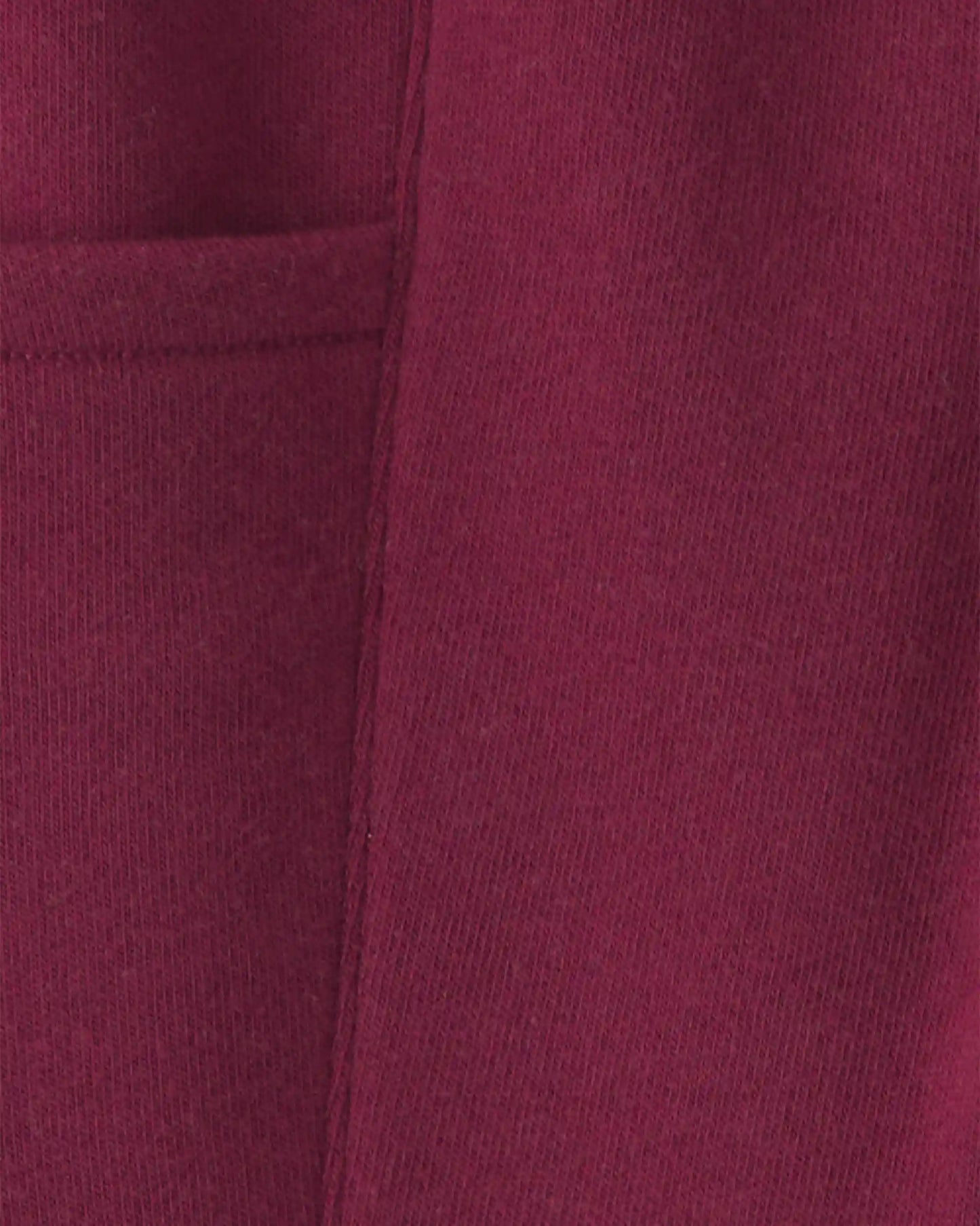 Baby Boy 2-Piece Football Fleece Henley Top & Pant Set - Cream/Burgundy