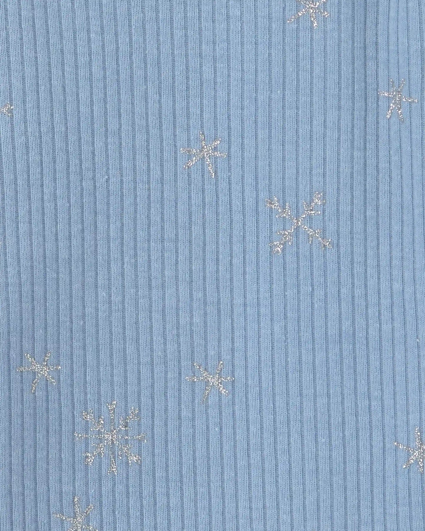 Baby Girl 2-Piece Snowflake Fair Isle Long-Sleeve Bodysuit & Pant Set - Blue
