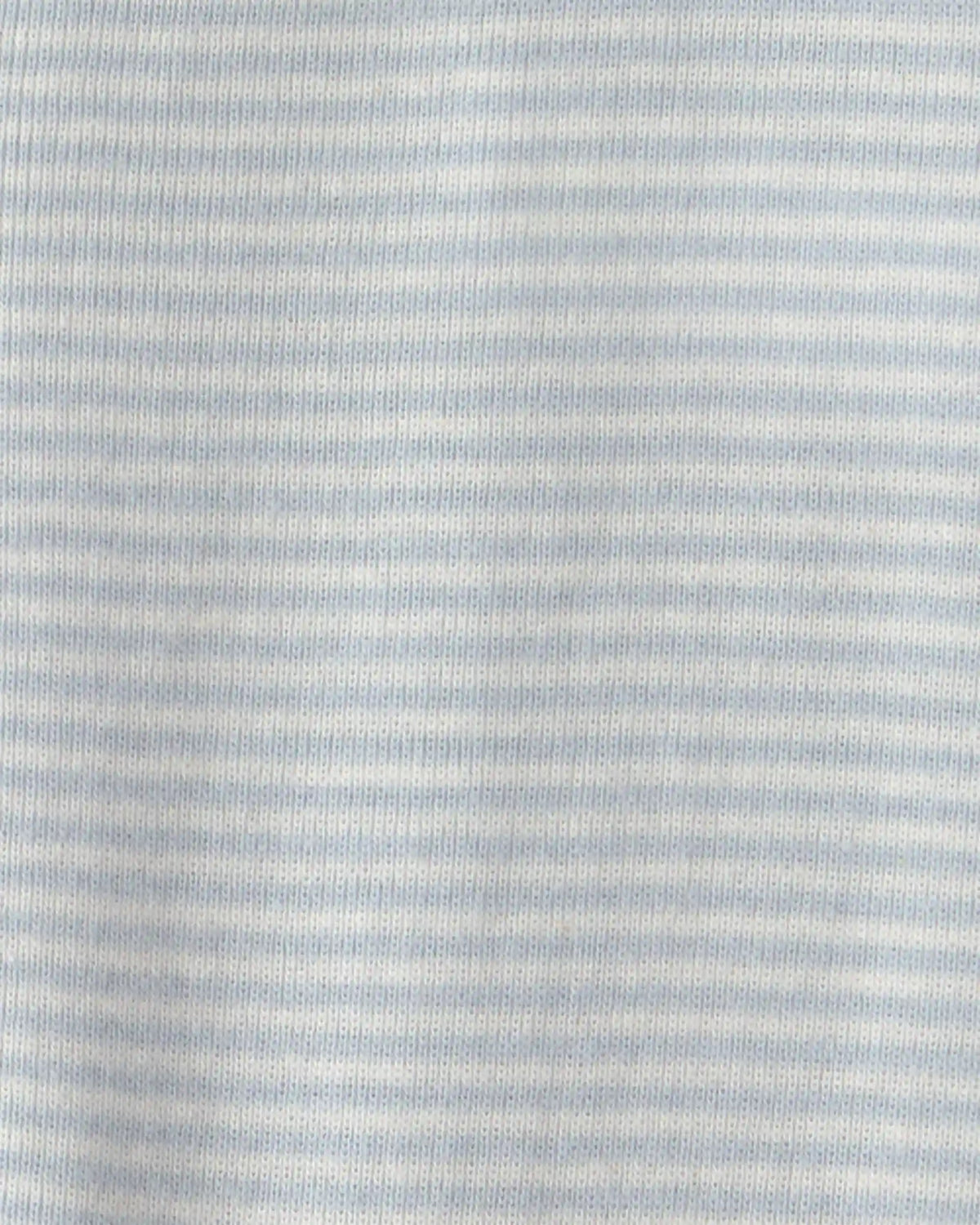 Baby Boy Striped 100% Cotton Sleep & Play Pajama - Blue