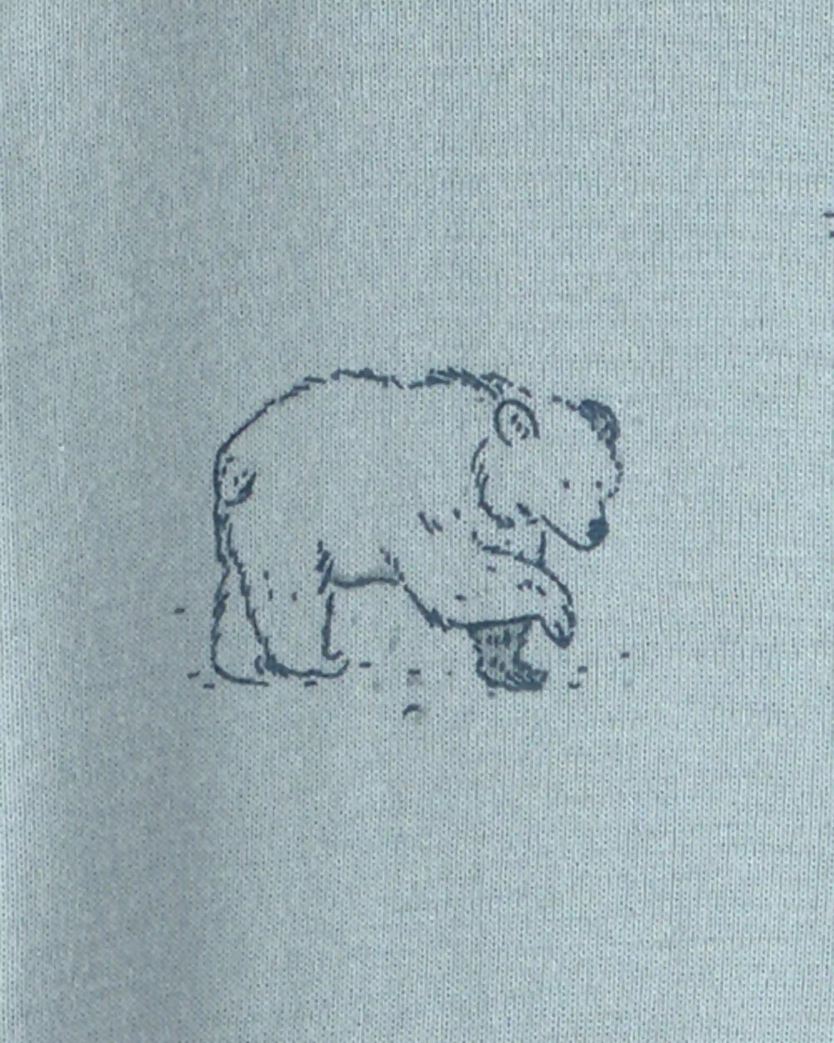 Baby Organic Cotton Sleep & Play Pajamas in Winter Bears