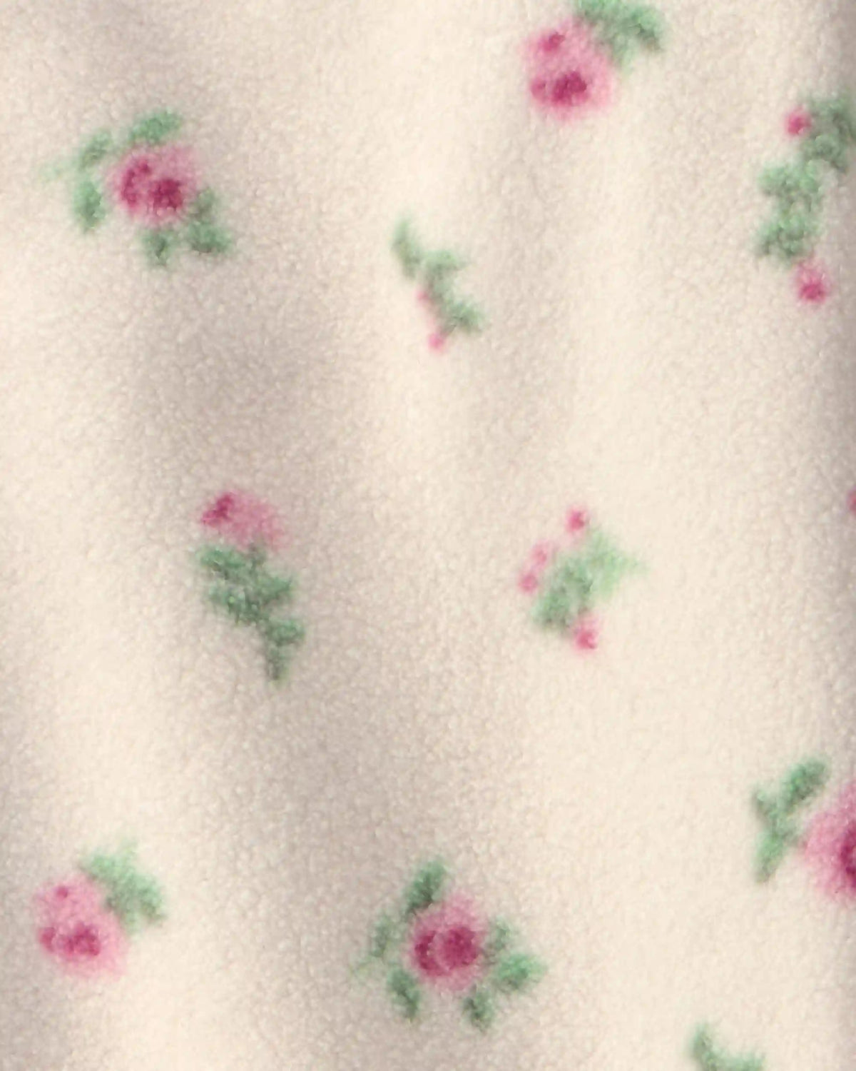 Baby Girl Recycled Mircofleece Jumpsuit in Radiant Rose