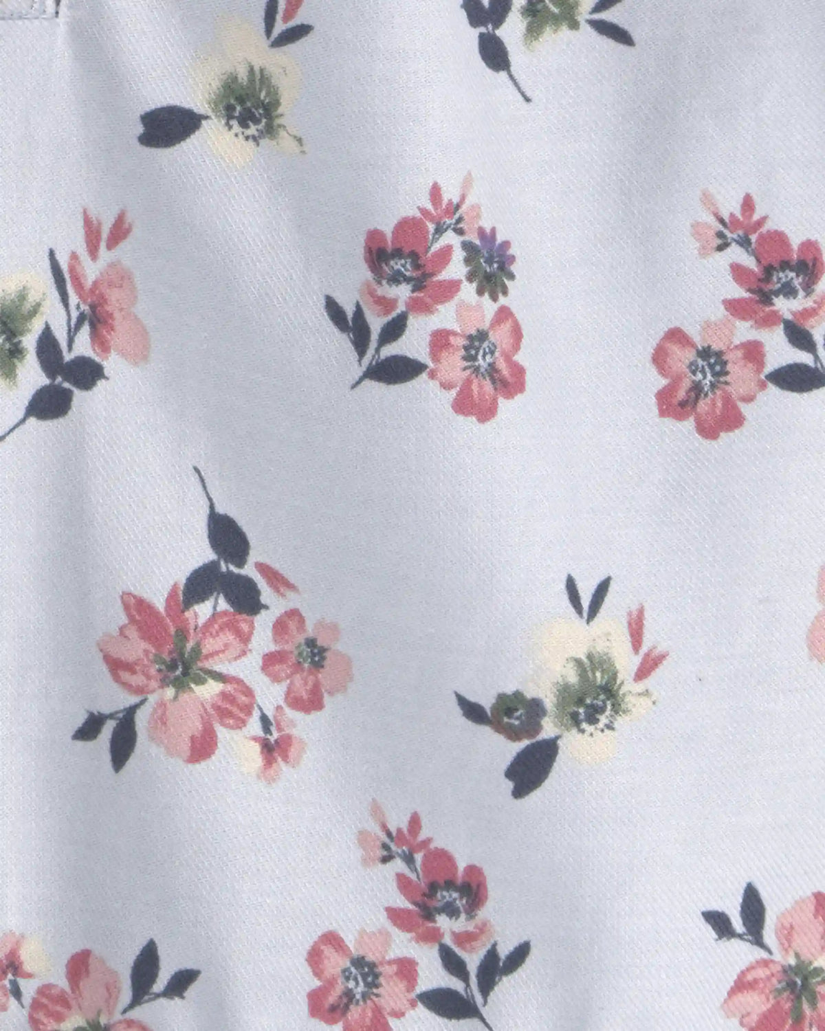 Baby Girl Floral Long-Sleeve Dress - Blue