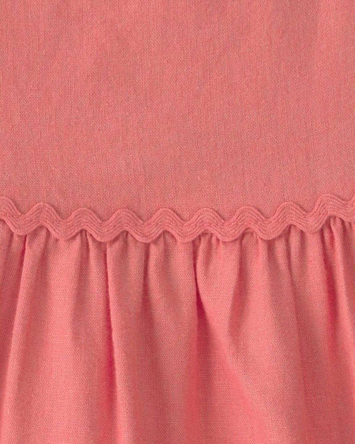 Toddler Girl Ruffle-Sleeve Tiered Dress - Coral