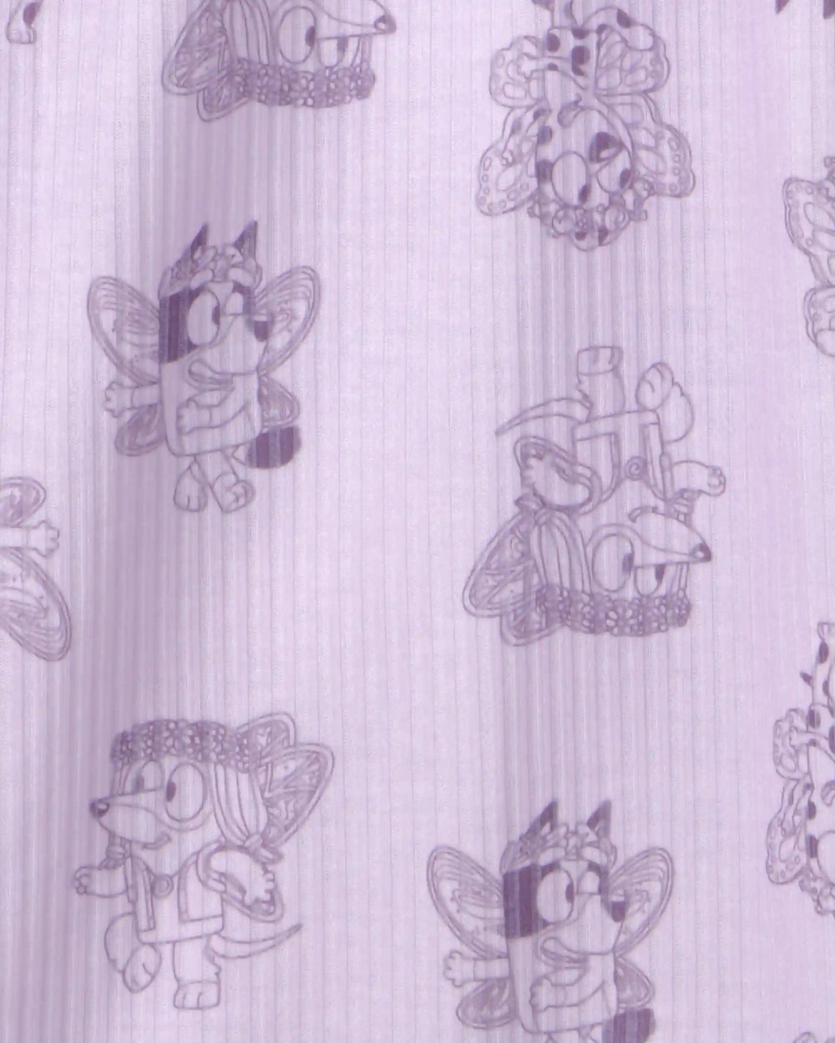 Toddler Girl 2-Piece Bluey™ Short-Sleeve Pajama Set - Purple