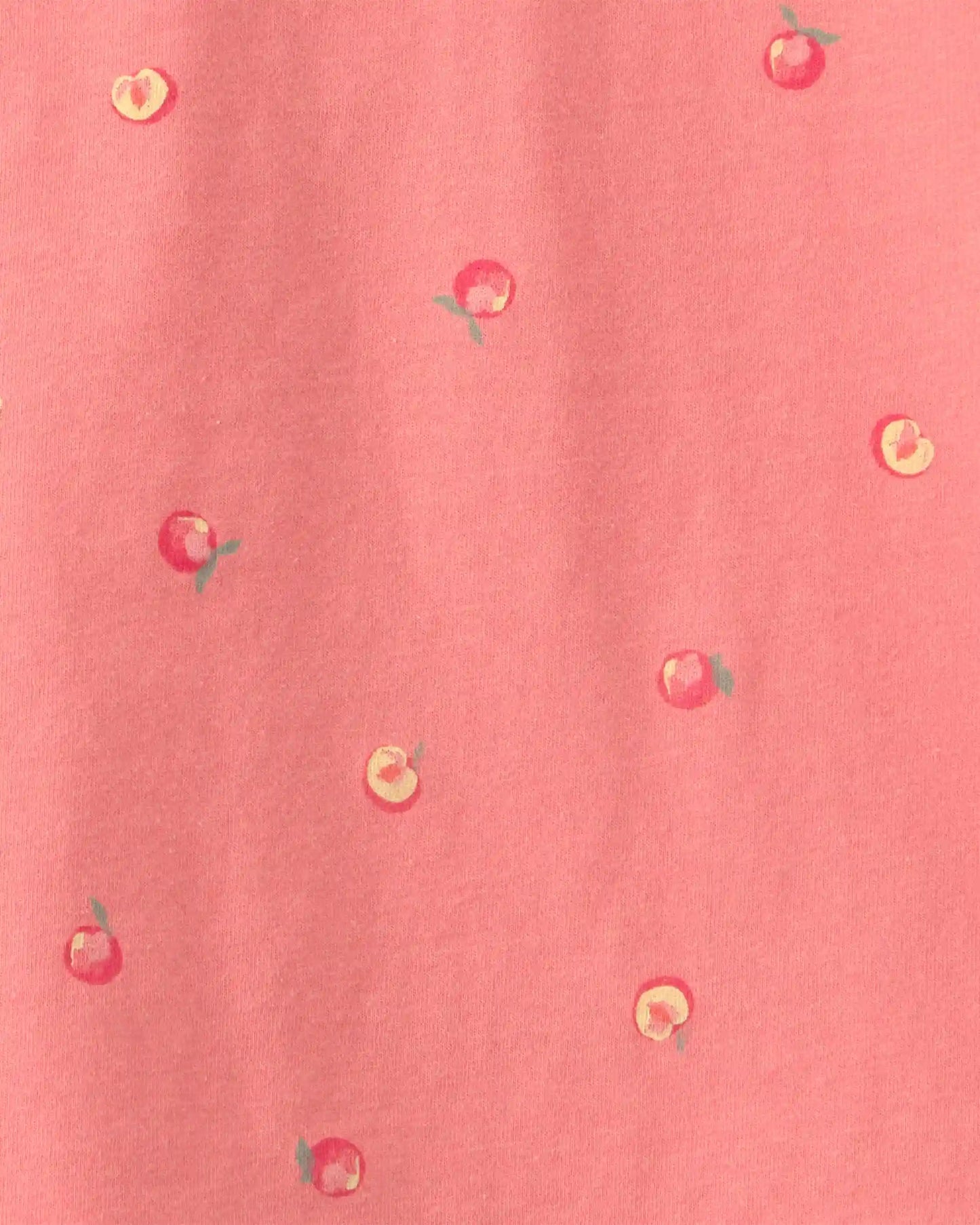 Toddler Girl Peaches Relaxed Top - Orange