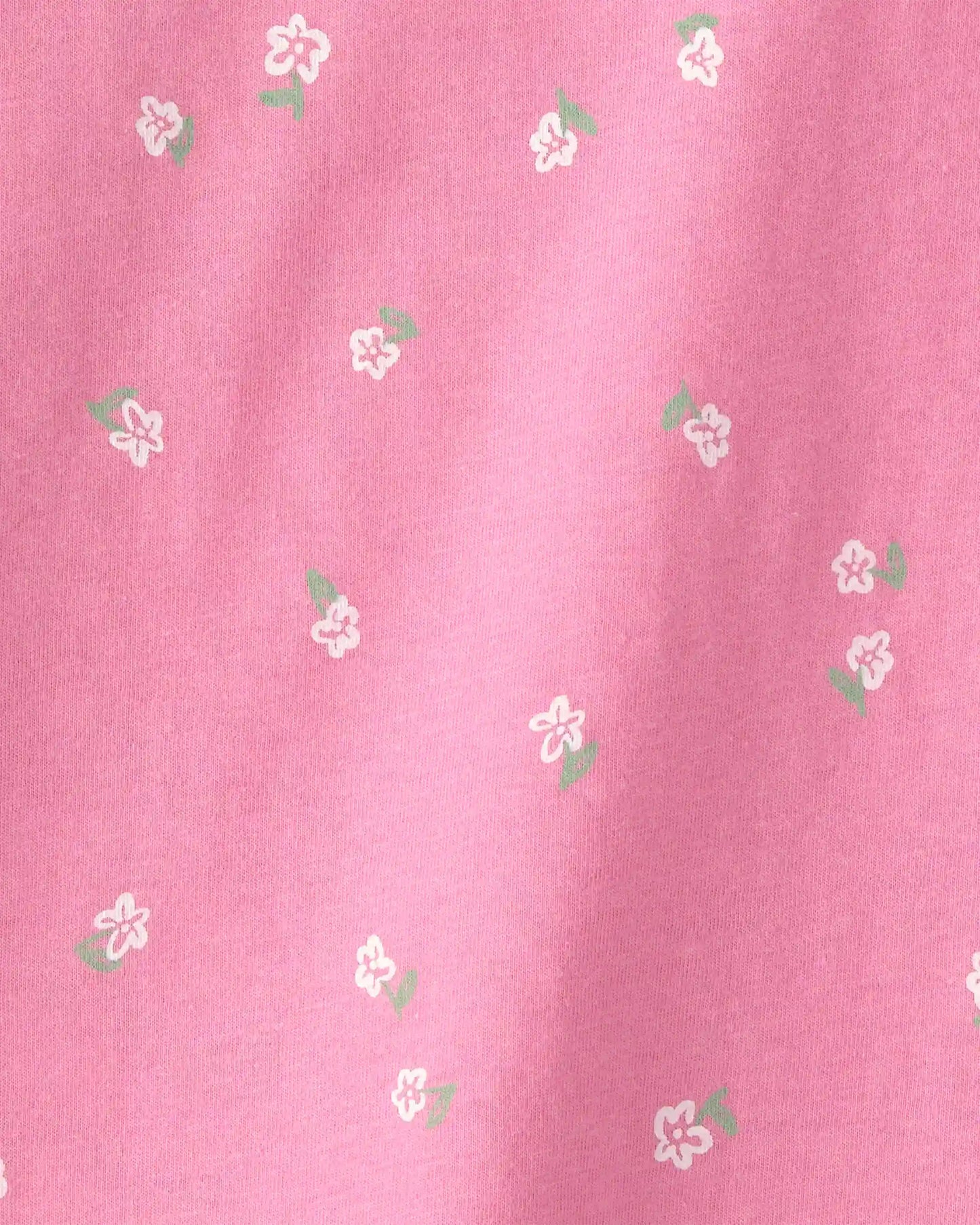 Toddler Girl Floral Relaxed Top - Pink