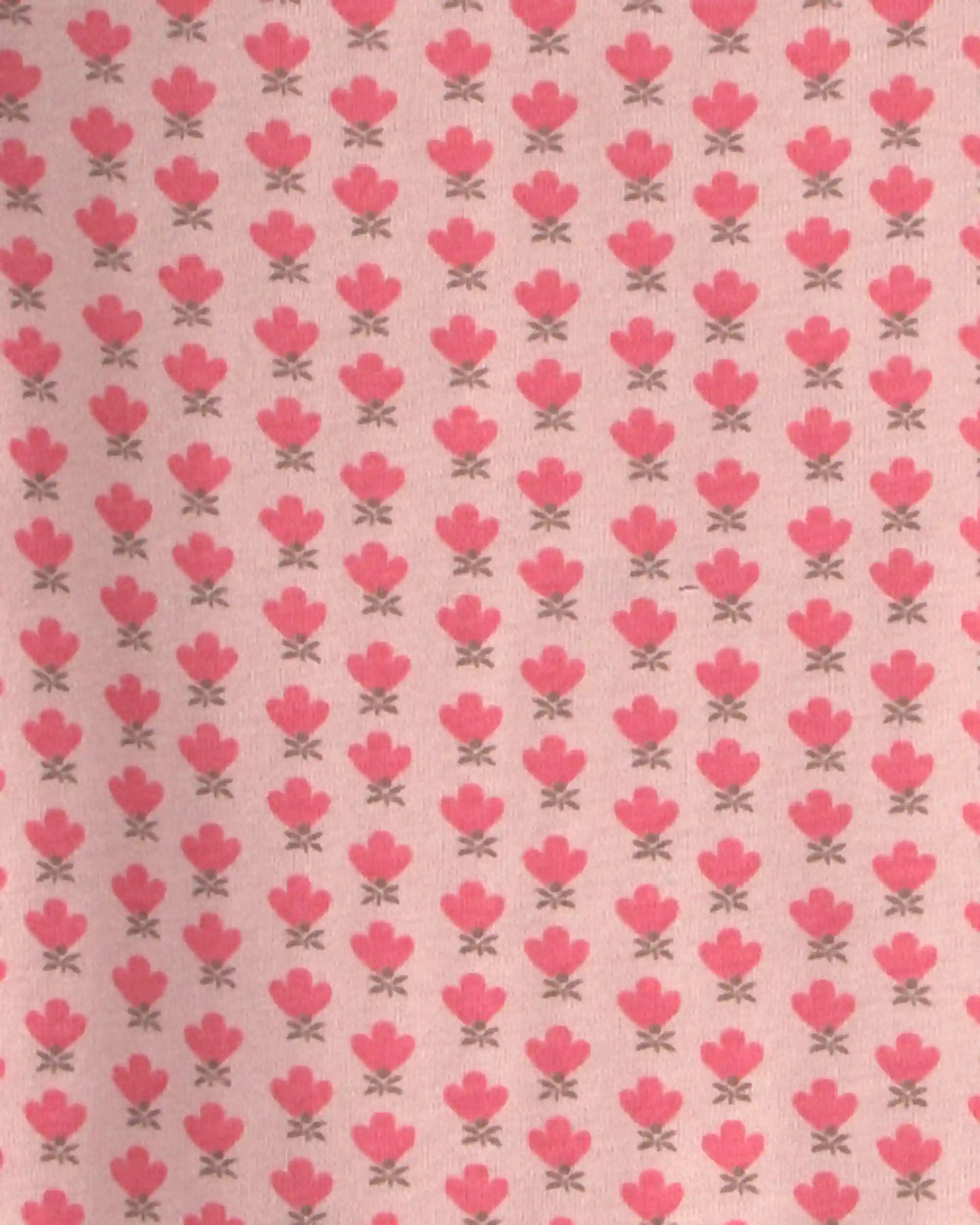 Toddler Girl 2-Piece Organic Cotton Pajamas in Pink Floral