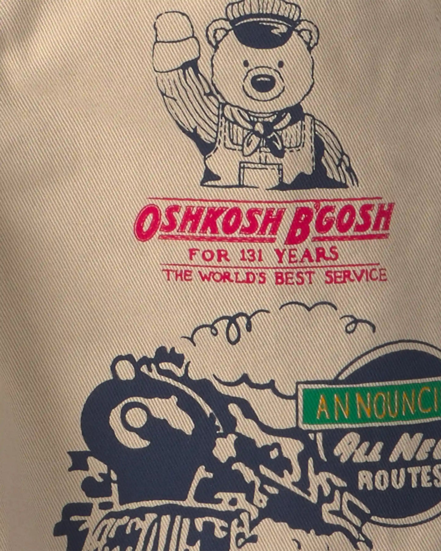Toddler Train Overalls - Khaki