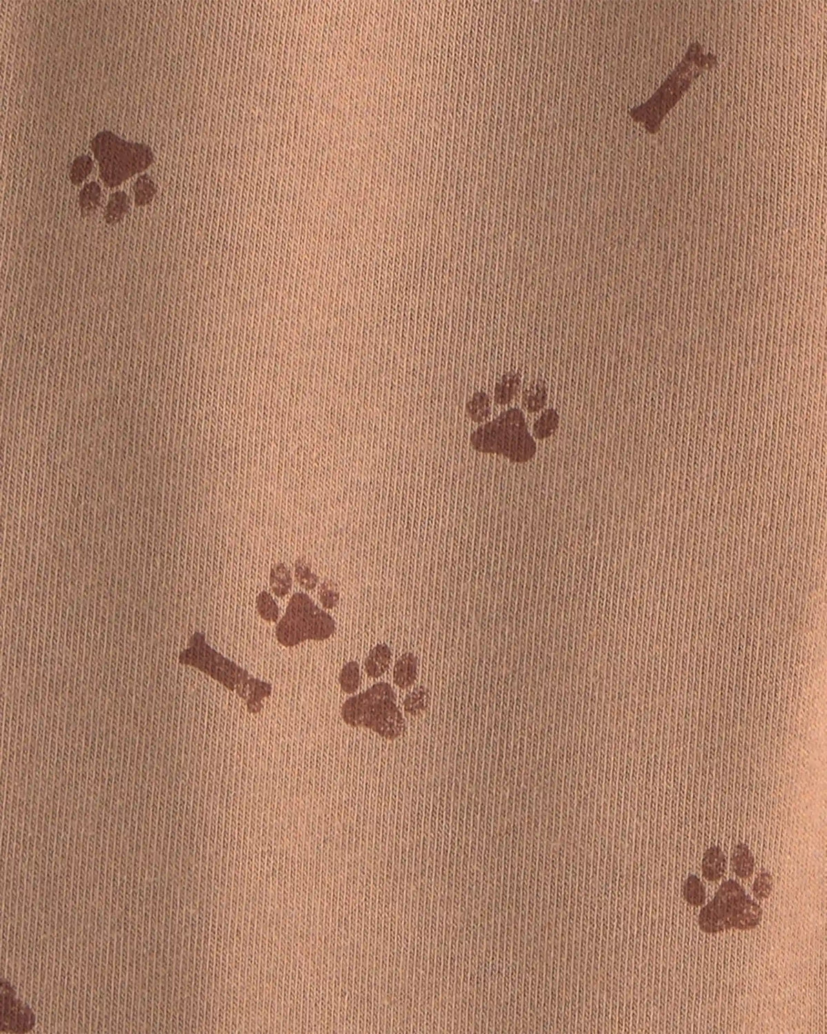 Toddler Boy 2-Piece 'My Best Buddy' Dog Fleece Sweatshirt & Pant Set - Cream/Brown