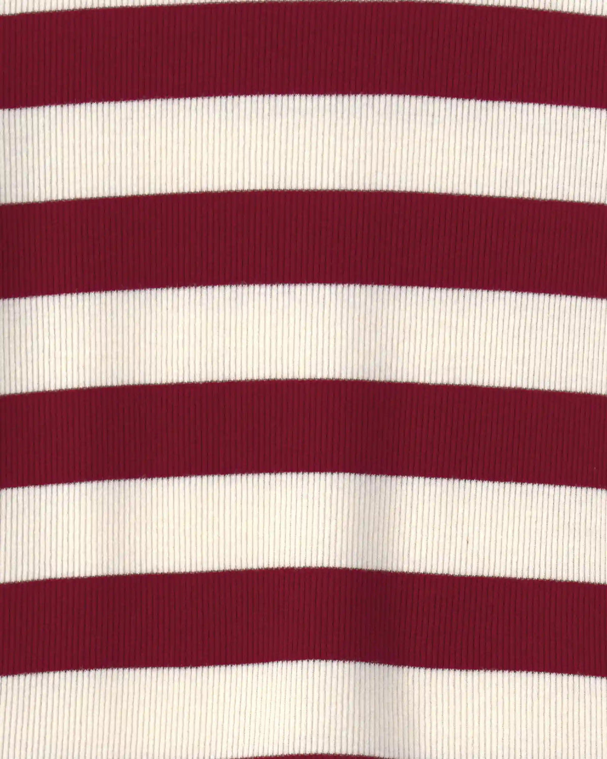 Toddler 2-Piece Organic Cotton Ribbed Pajamas in Stripes