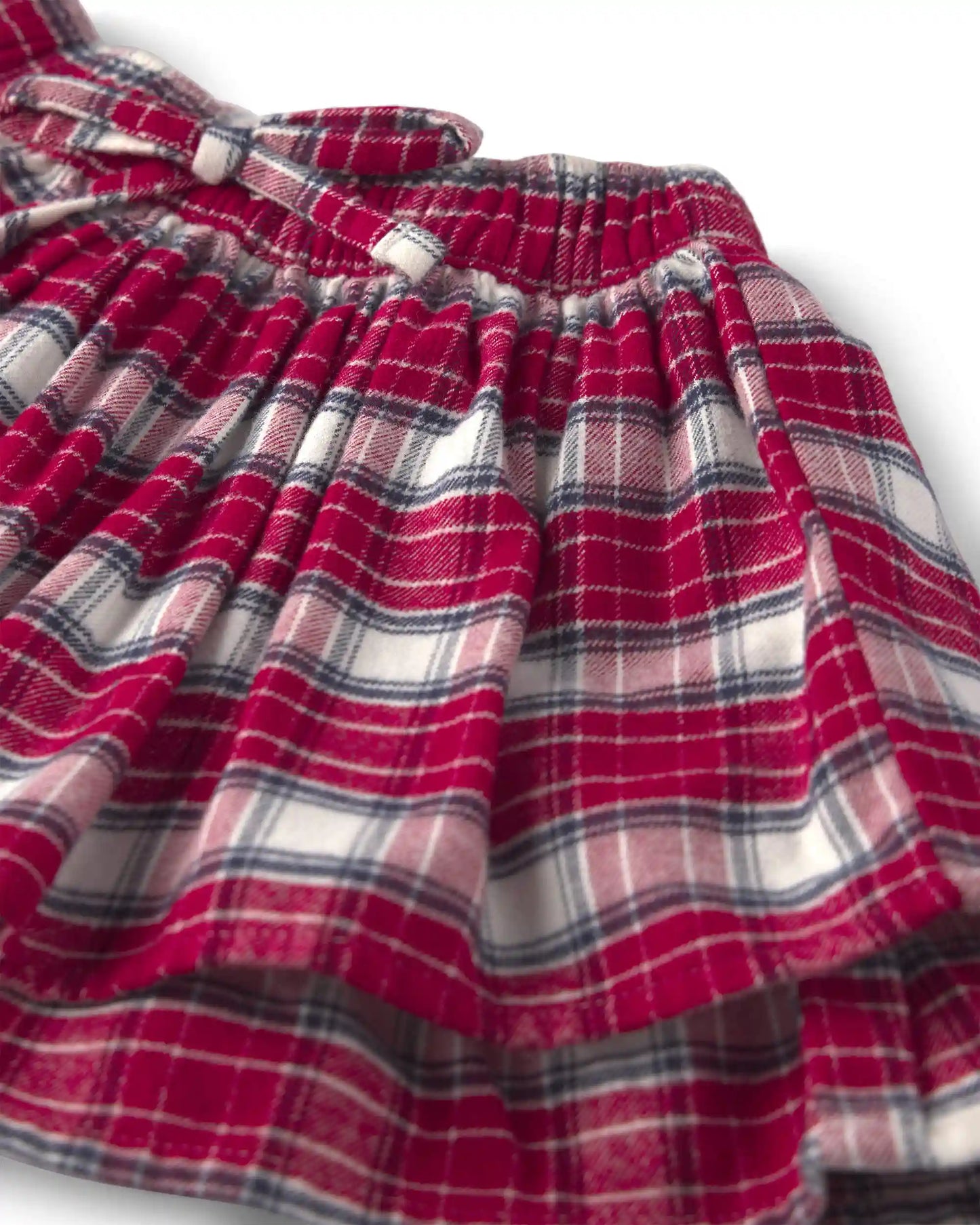 Toddler Girl Organic Cotton Flannel Skirt