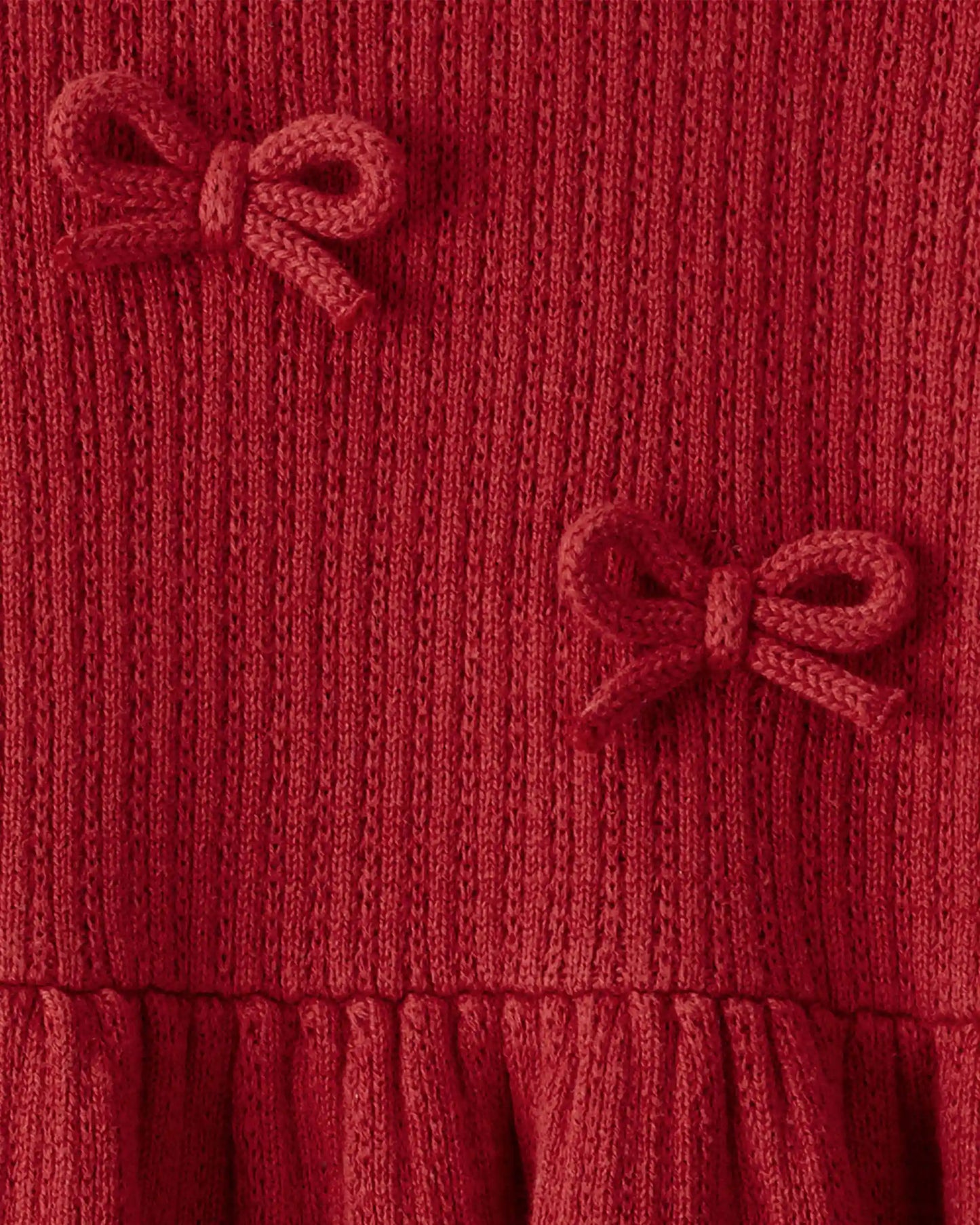 Toddler Girl Organic Cotton Sweater Knit Dress