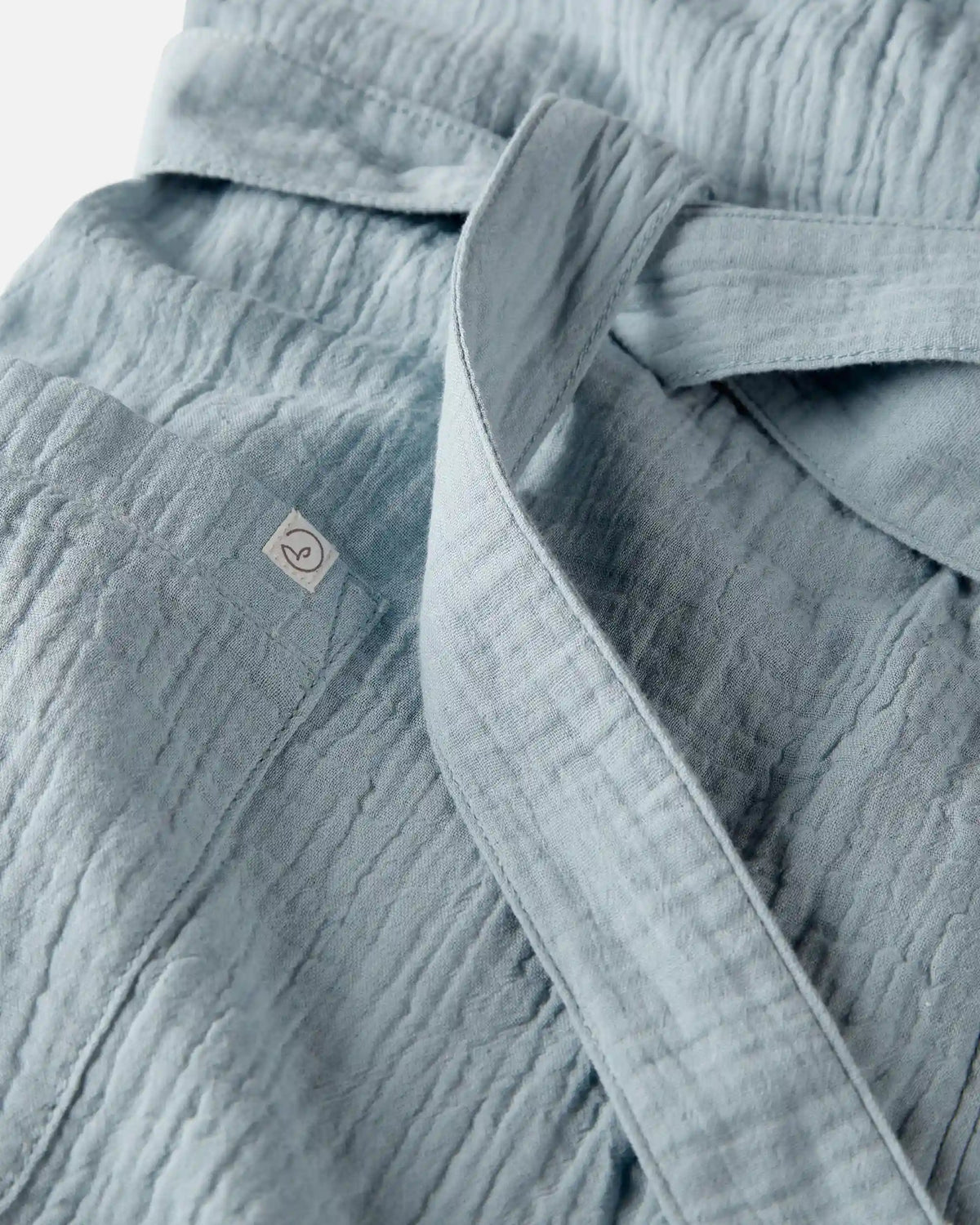 Adult Organic Cotton Gauze Robe