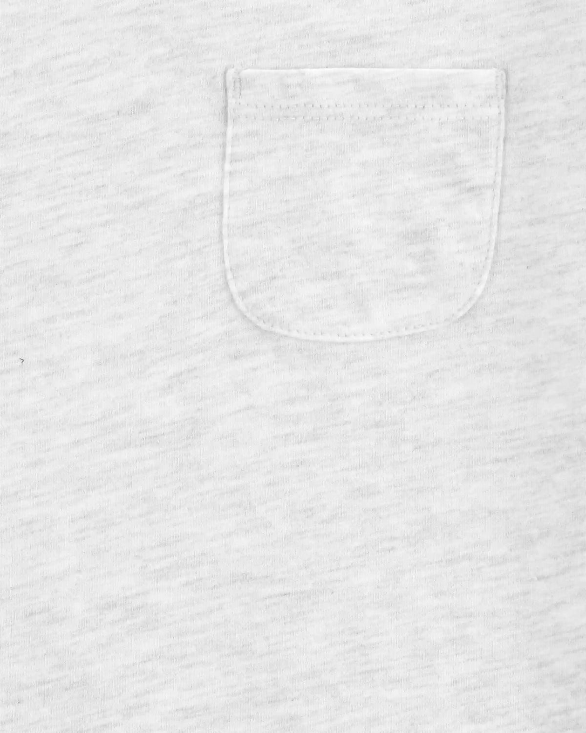 Kid Solid Short-Sleeve Fashion Top - Grey