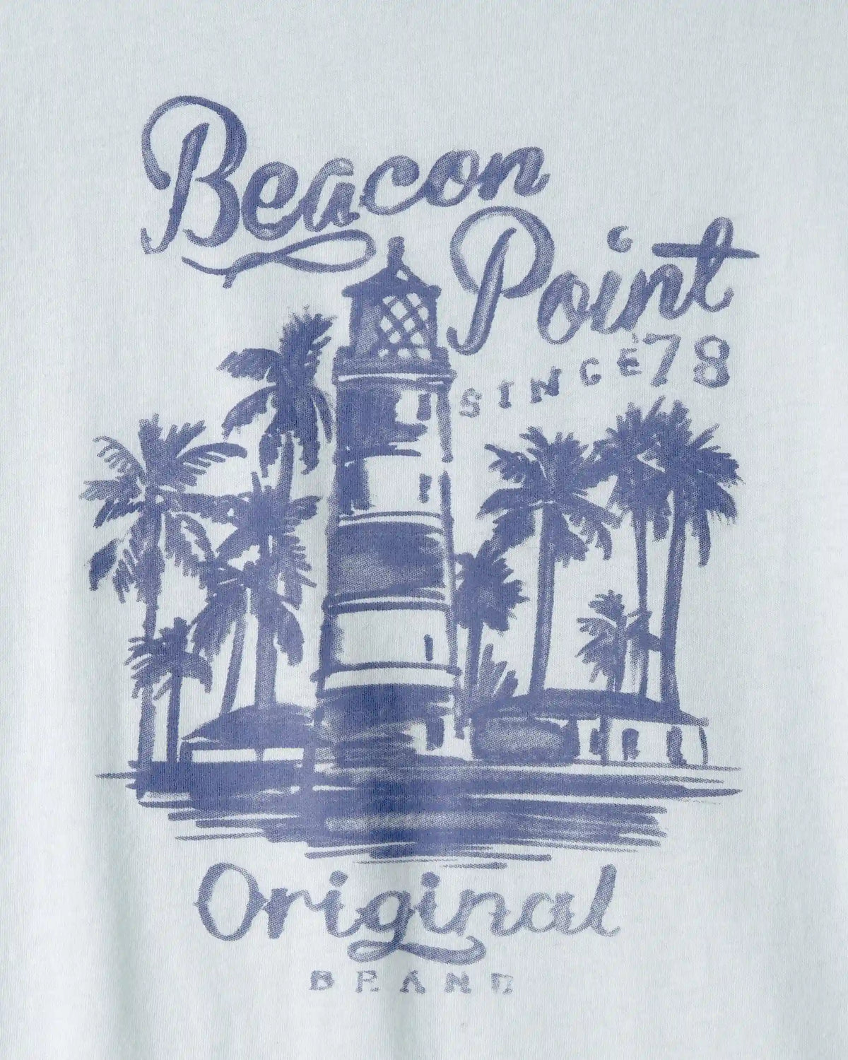 Kids Lighthouse Graphic Tee - Blue