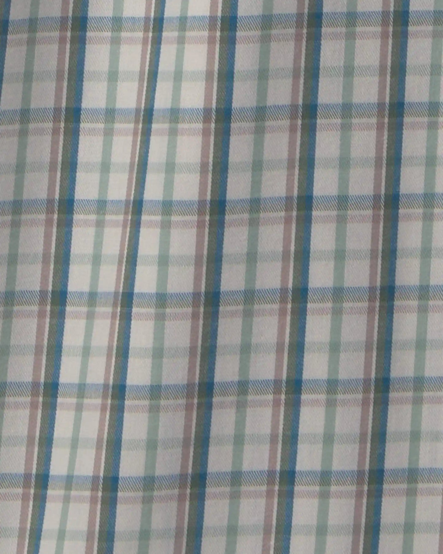 Boys 2-Piece Plaid Pajama Bottoms - Blue/Grey
