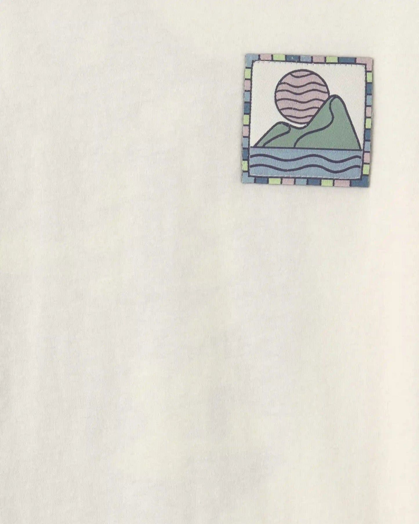 Boys Landscape Graphic Tee - Cream