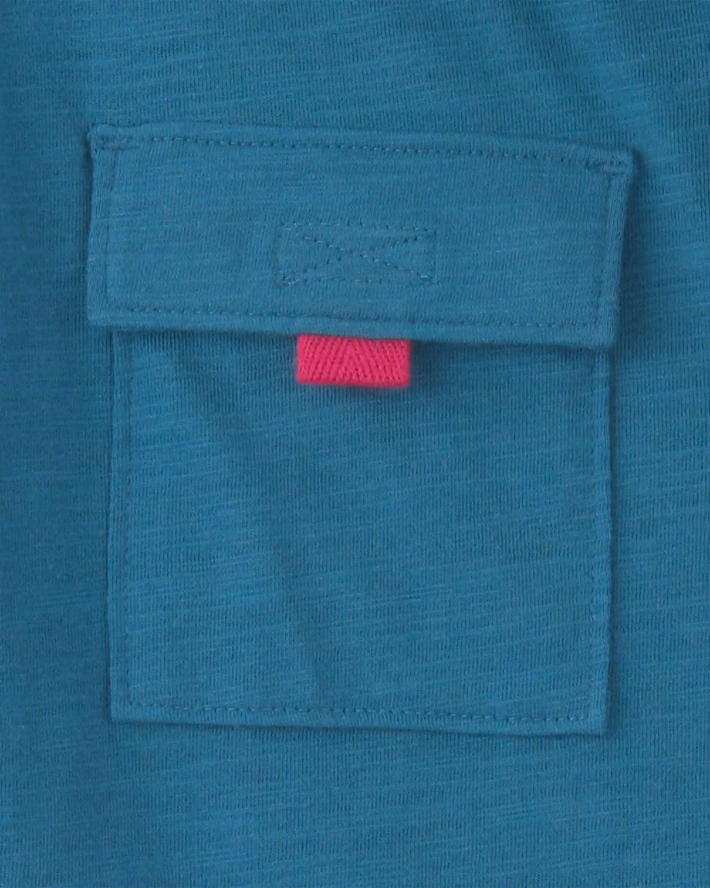 Boys Short-Sleeve Button-Down Shirt - Blue