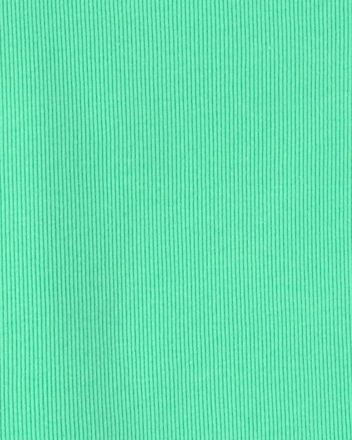 Girls Rib Tank Top - Green