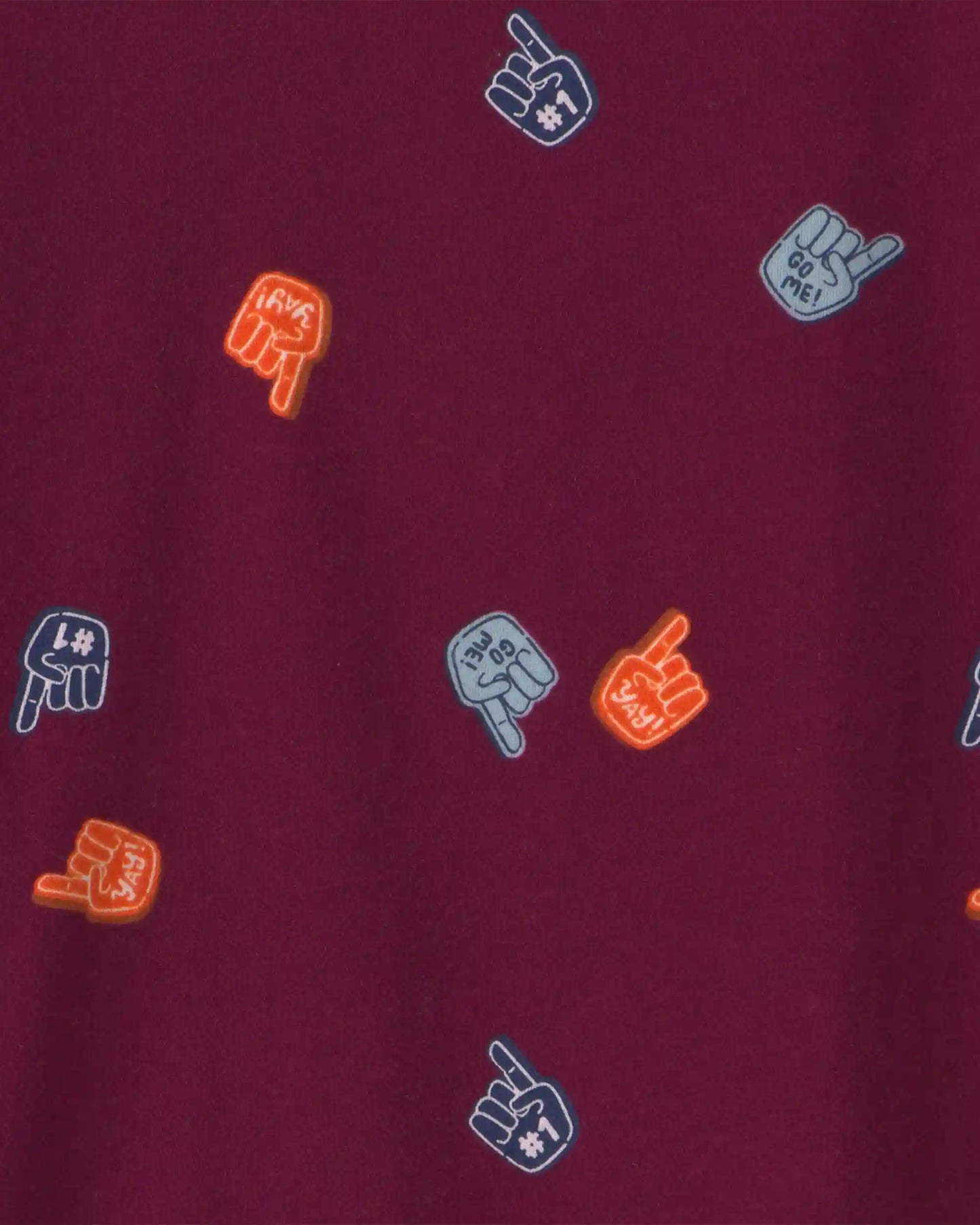 Boys Gameday Long-Sleeve T-Shirt - Burgundy