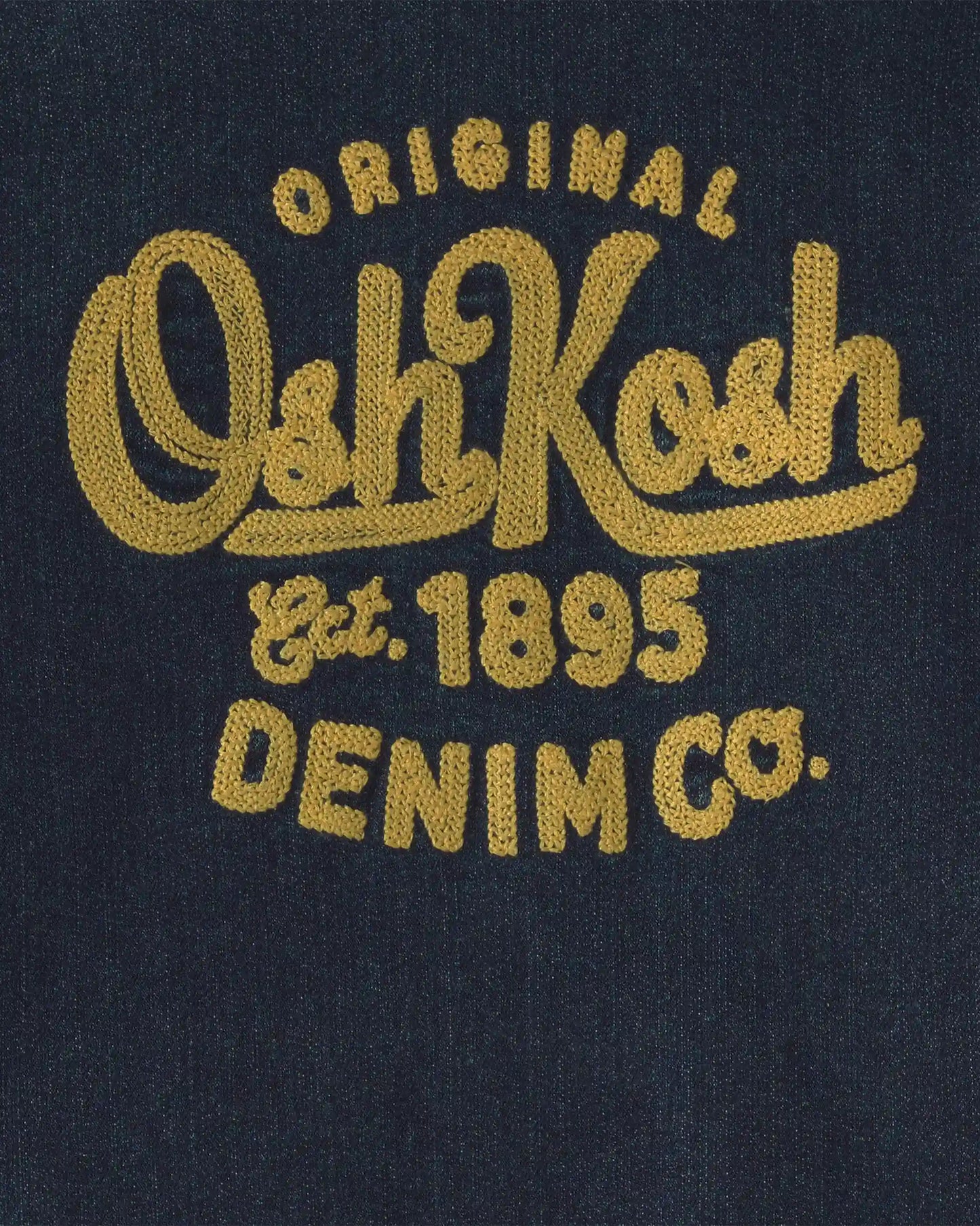 Boys Original OshKosh Denim Co' Denim Jacket - Dark Wash