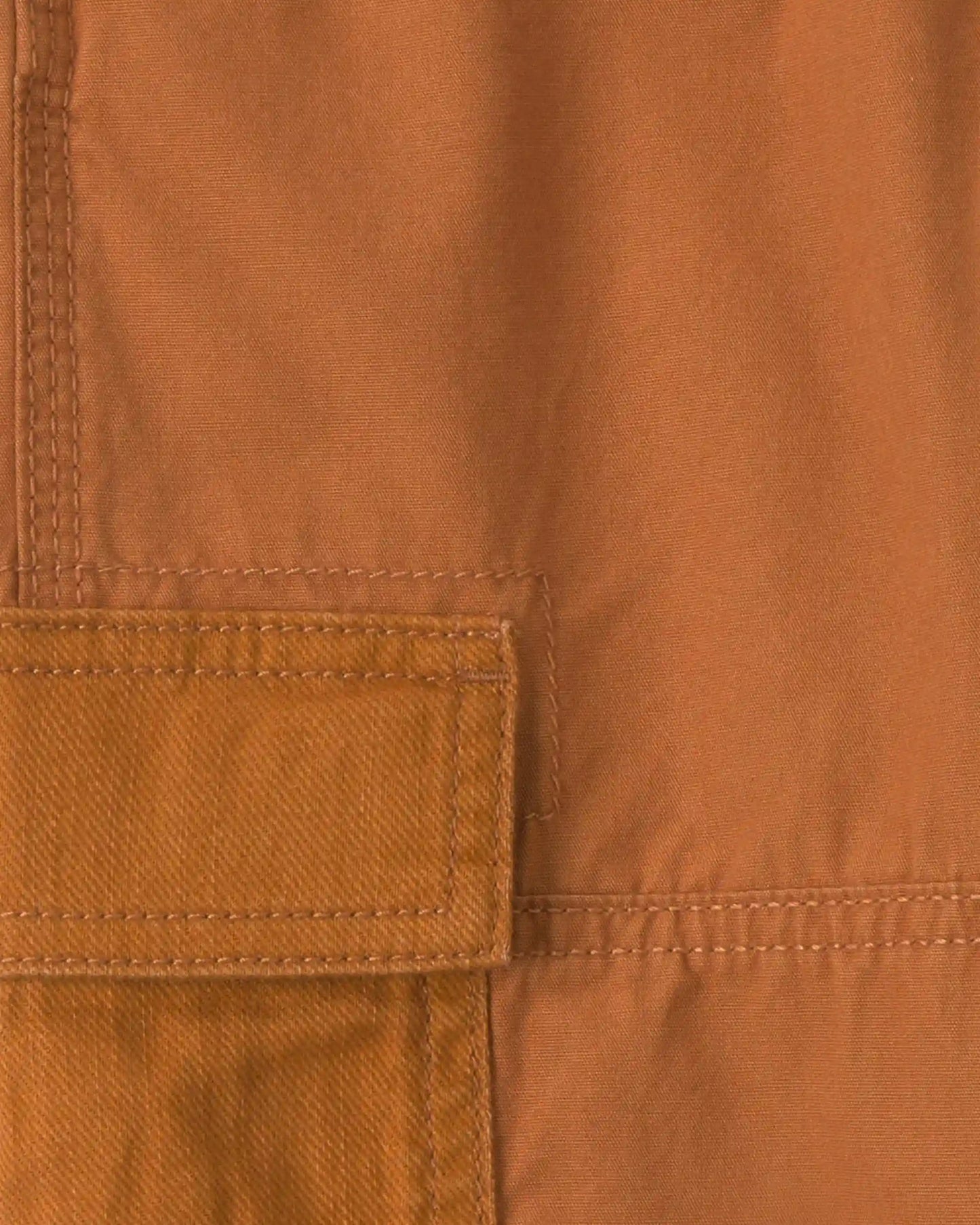 Boys Baggy Cargo Pants - Brown
