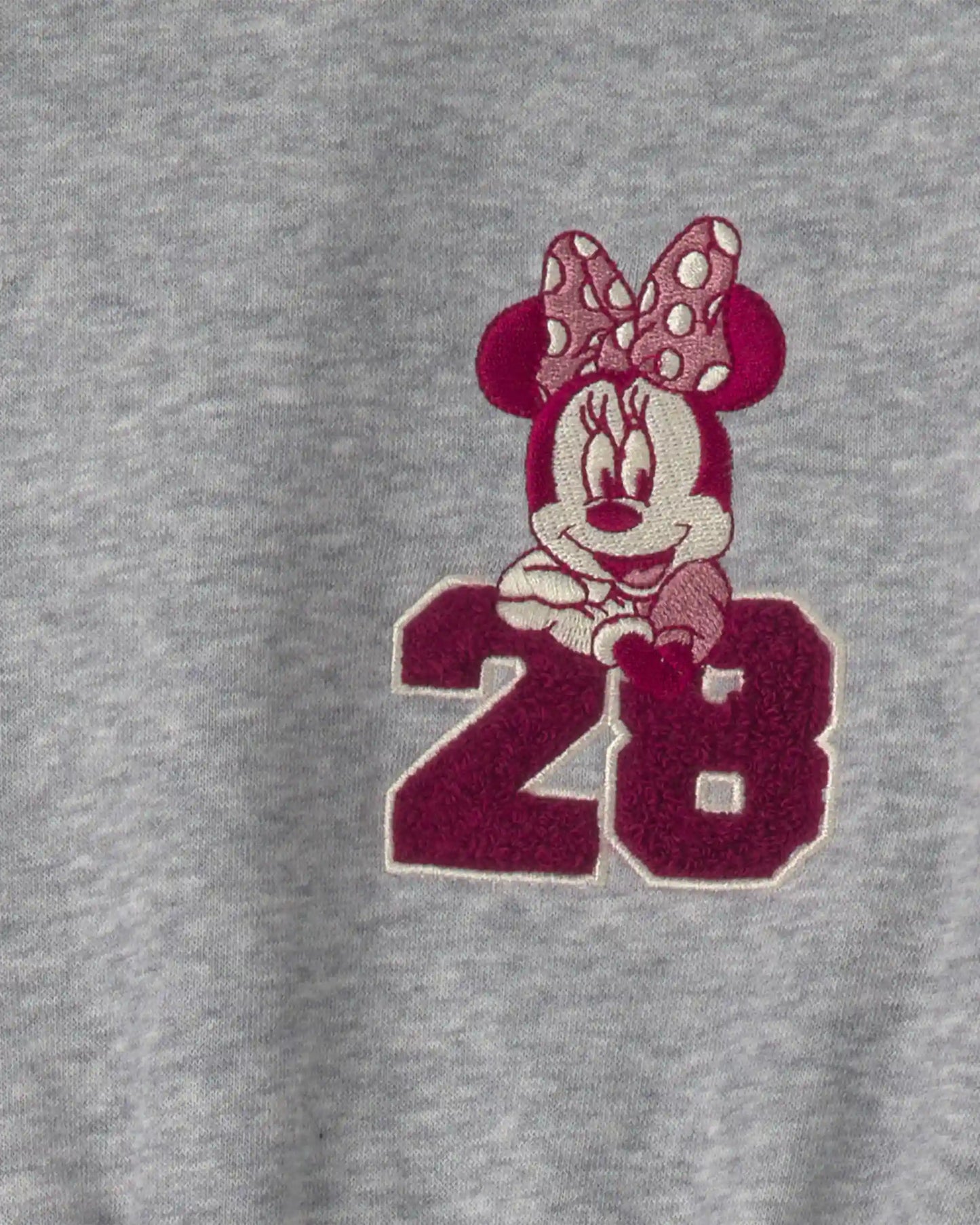 Girls Disney© Minnie Color Block Long-Sleeve Dress - Grey