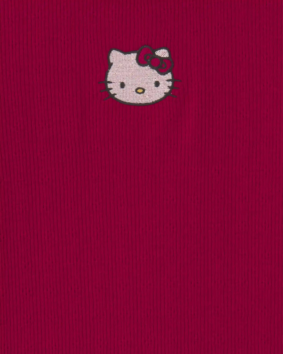 Girls Hello Kitty® Heart Long-Sleeve Top - Red