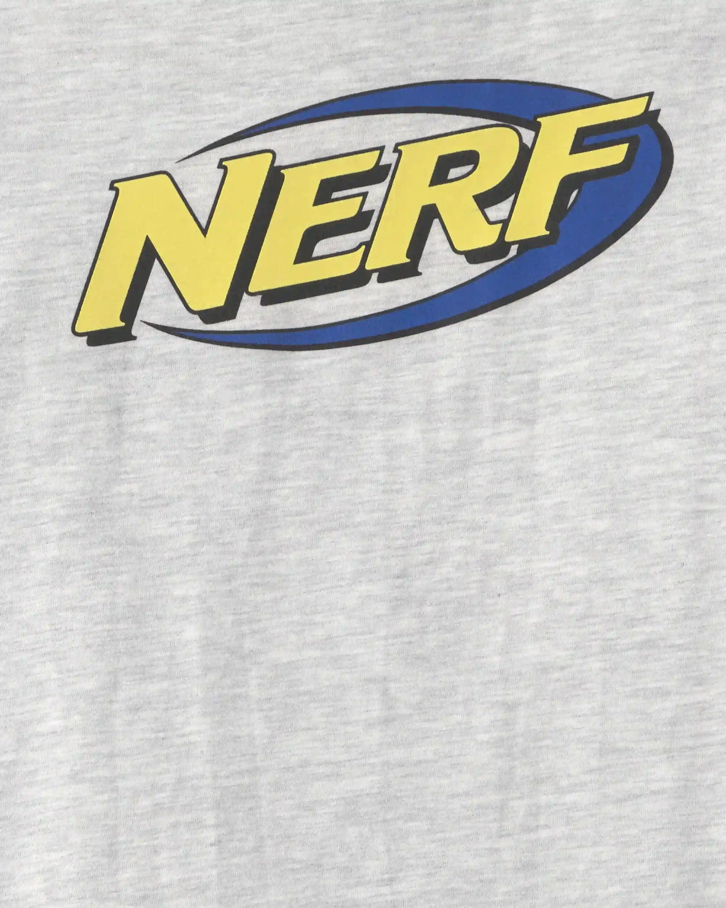 Boys Nerf Long-Sleeve Graphic Tee - Grey