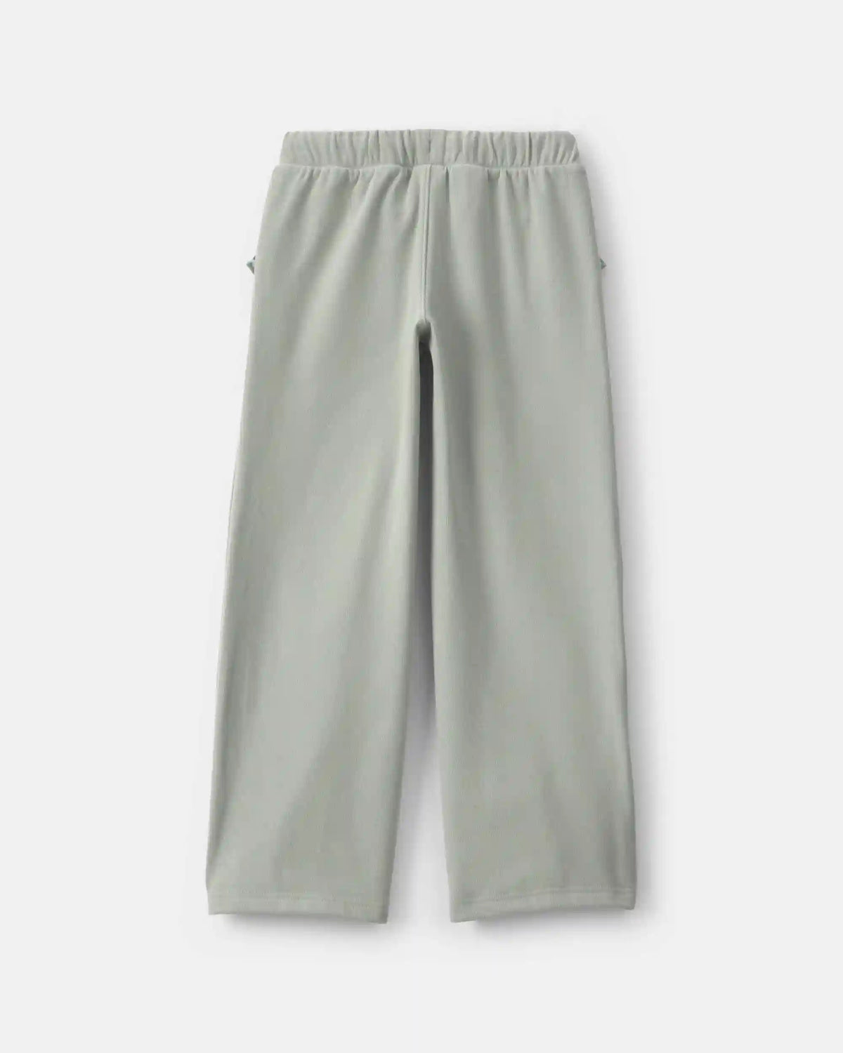 Girls Ribbed Pull-On Pants - Green