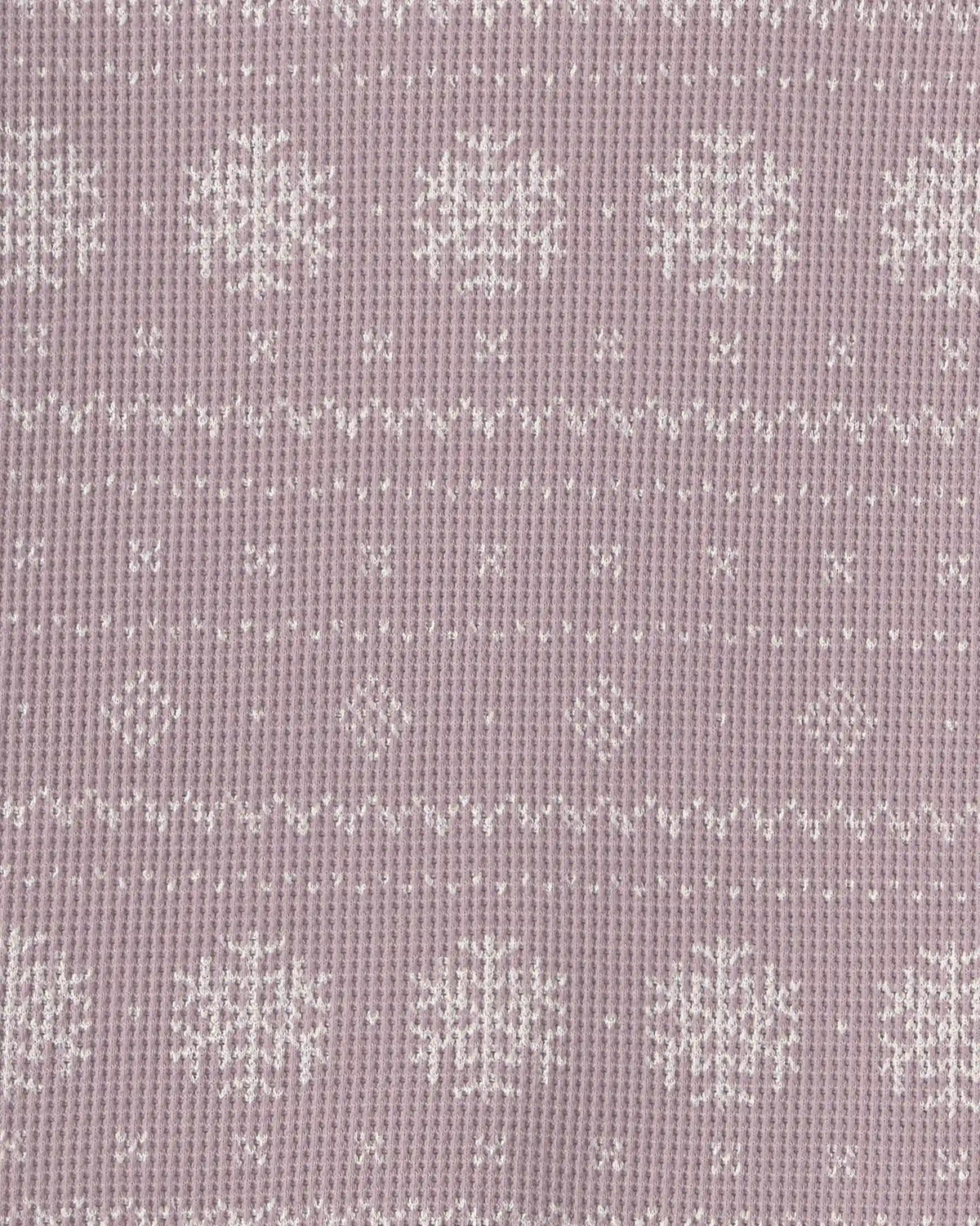 Girls 2-Piece Fair Isle Waffle Knit Pajamas Made with Organic Cotton