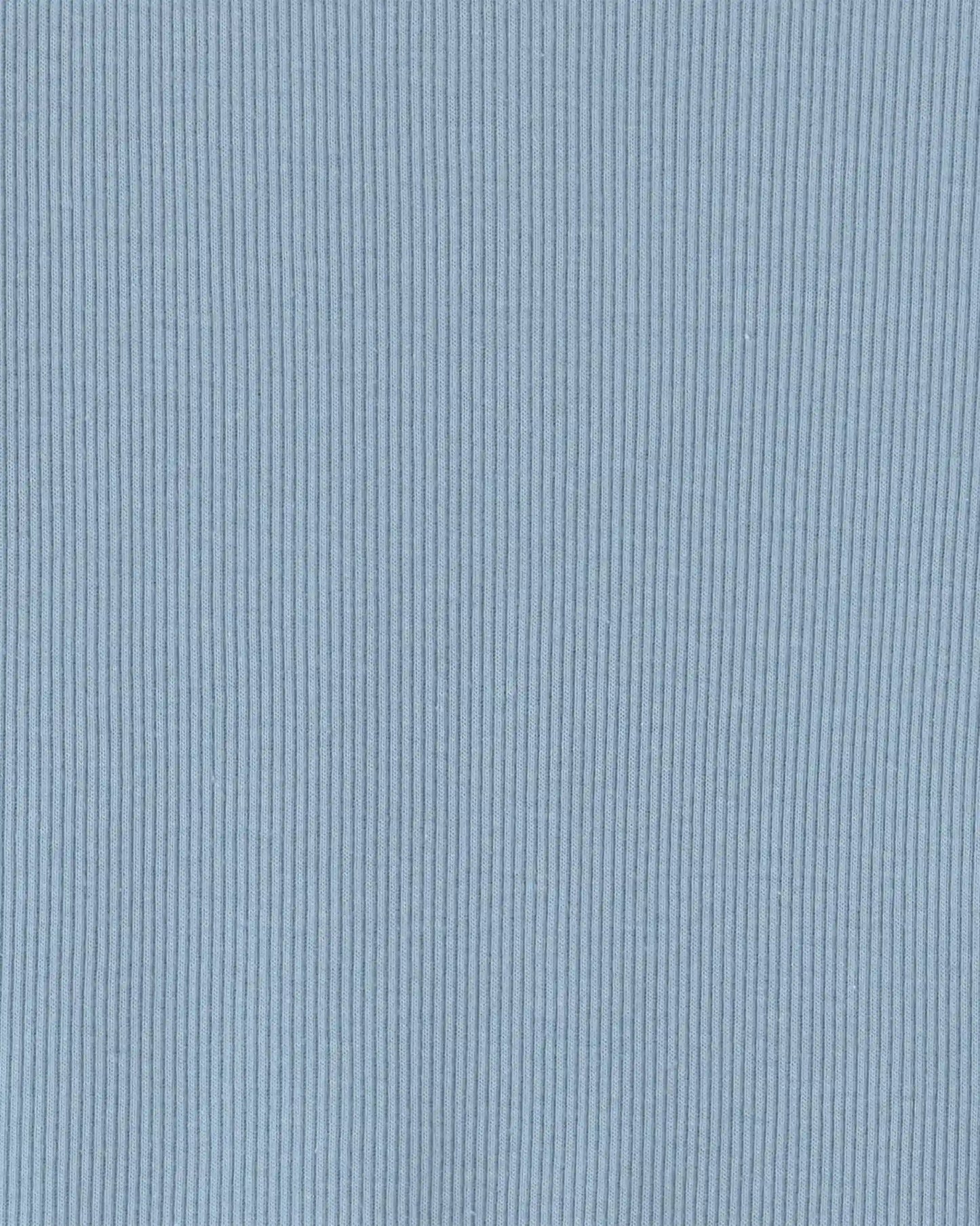 Girls Long-Sleeve Rib Top - Blue
