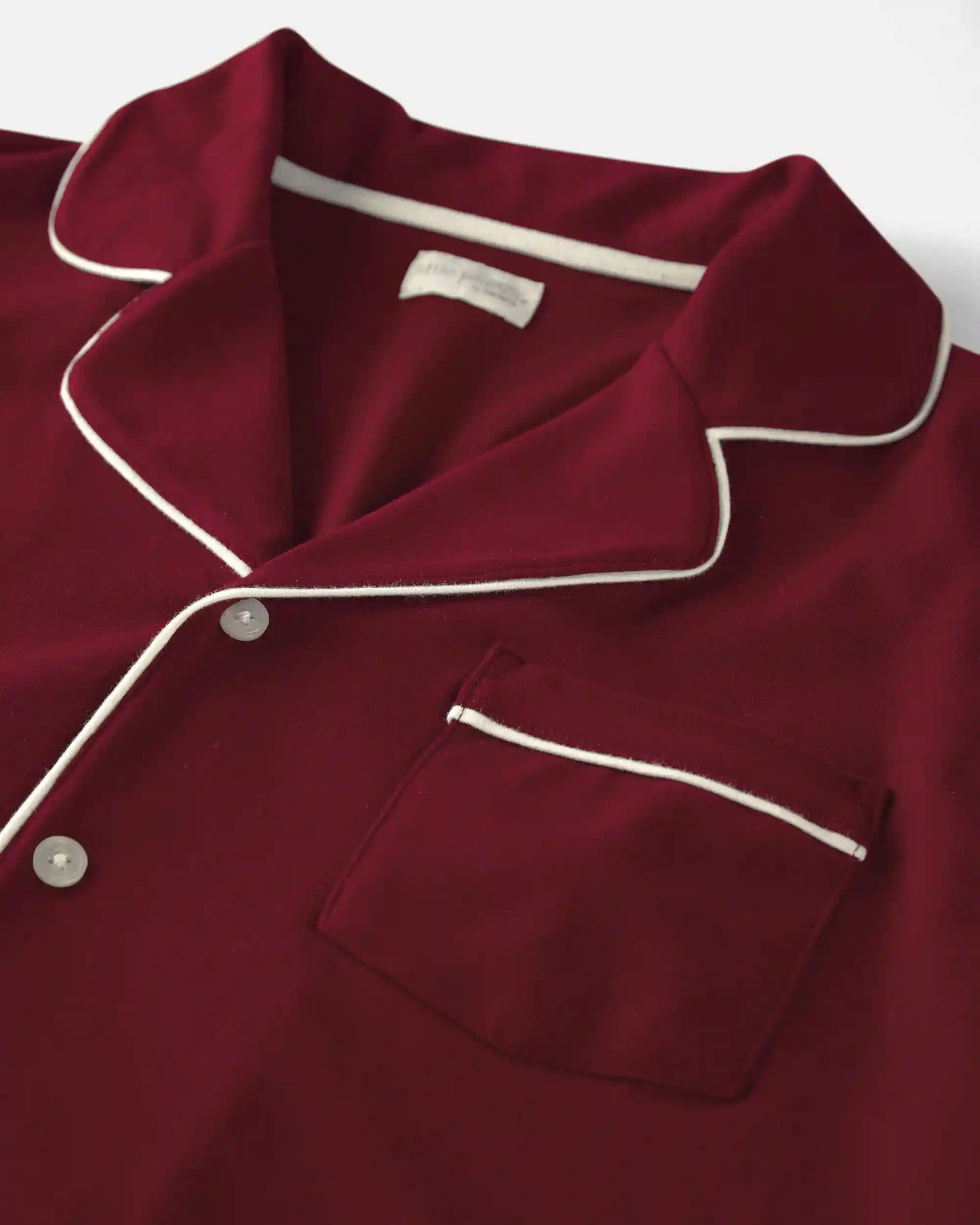 Adult 2-Piece Organic Cotton Coat Style Pajamas