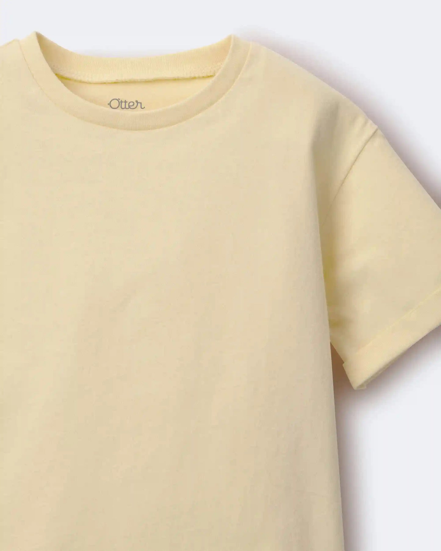 Toddler Rolled Cuff Tee - Yellow