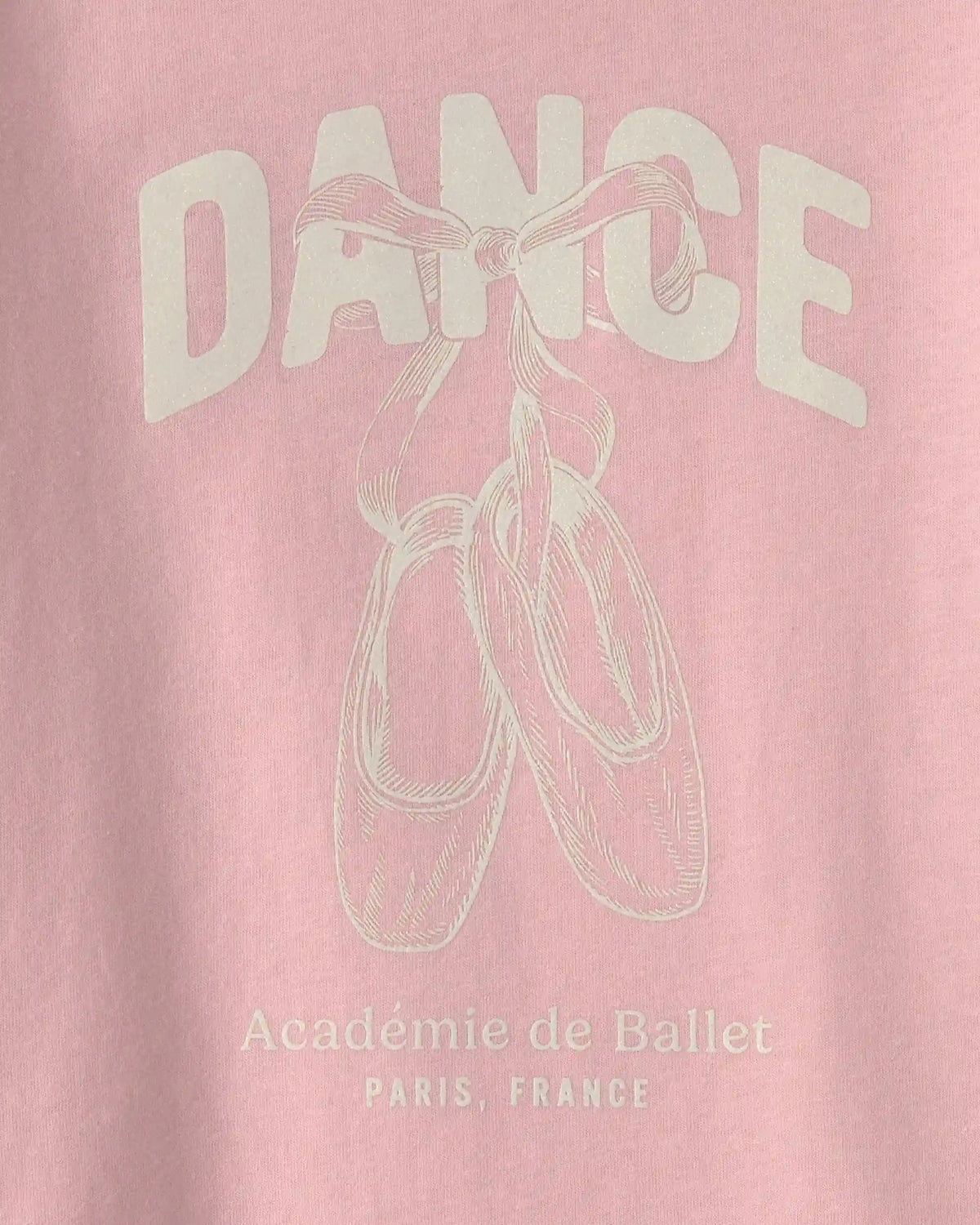 Toddler Girl 'Dance' Long-Sleeve Graphic Tee - Pink