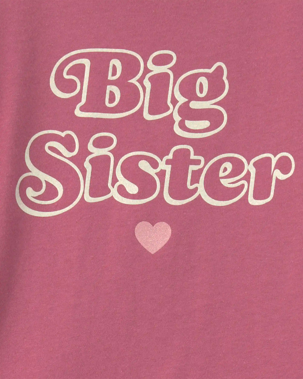Toddler Girl 'Big Sister' Long-Sleeve Graphic Tee - Pink