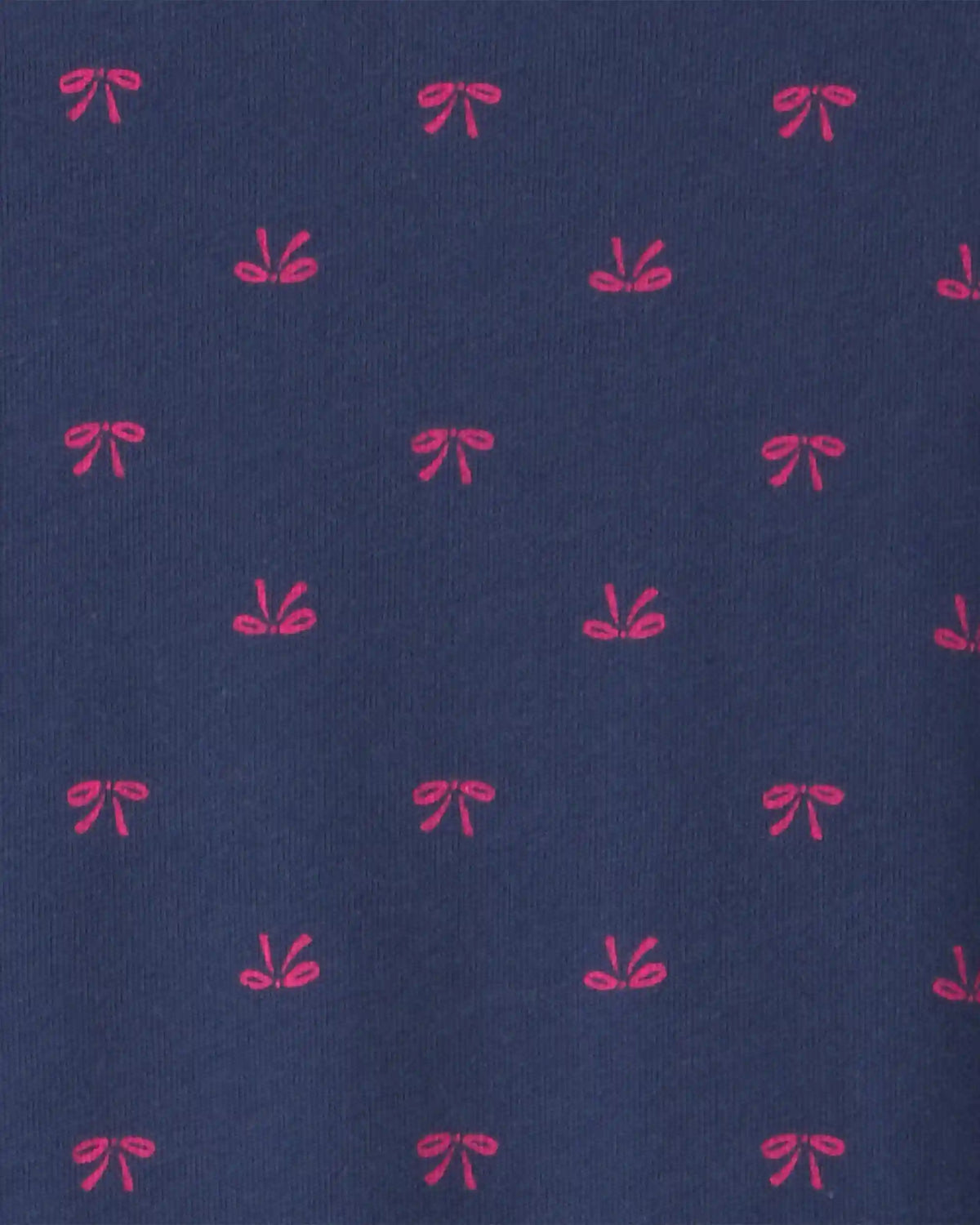 Toddler Girl Bow Long-Sleeve Peplum Top - Navy Blue