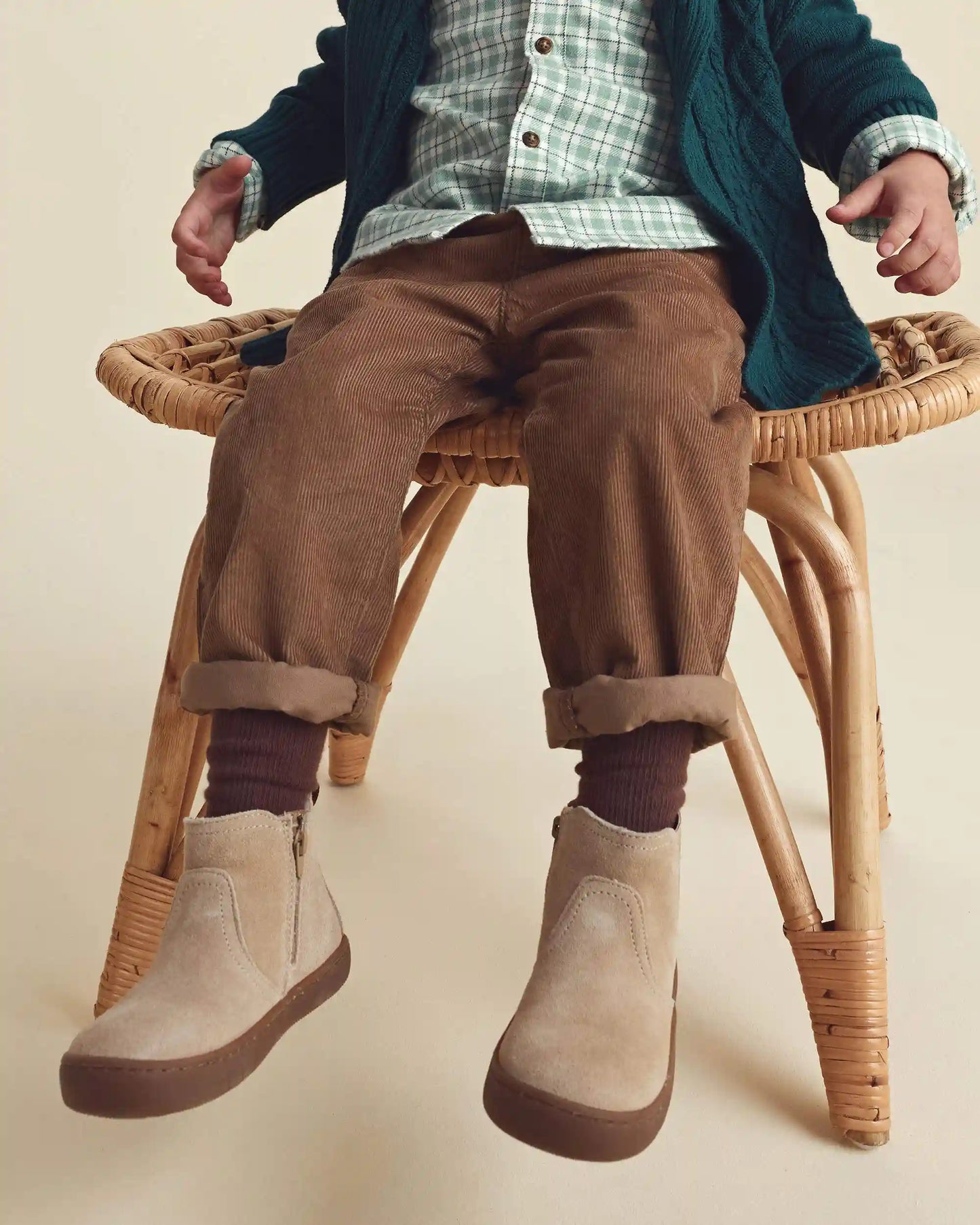 Toddler Boy Corduroy Pants - Brown