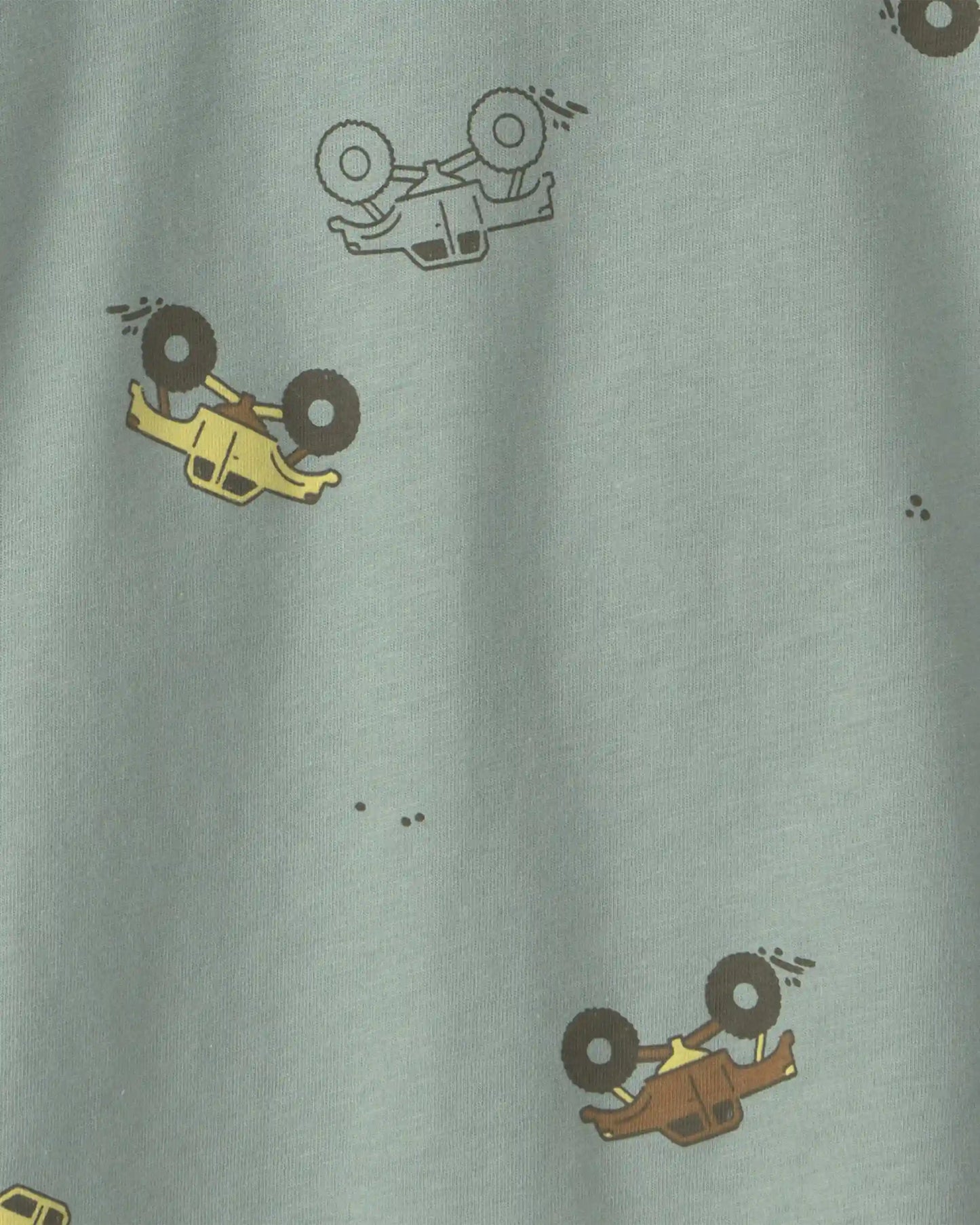 Toddler Boy Monster Truck Long-Sleeve T-Shirt - Green