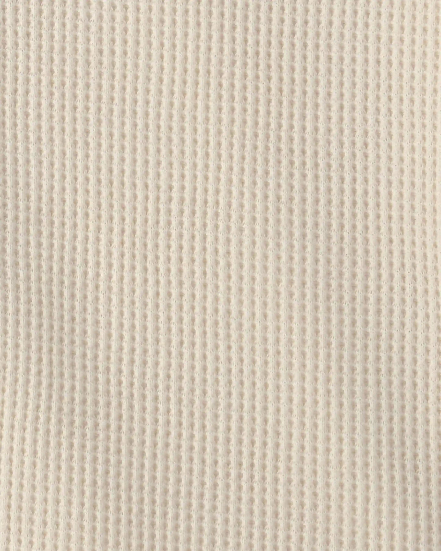 Toddler Boy Thermal Long-Sleeve Button-Down Shirt - Cream
