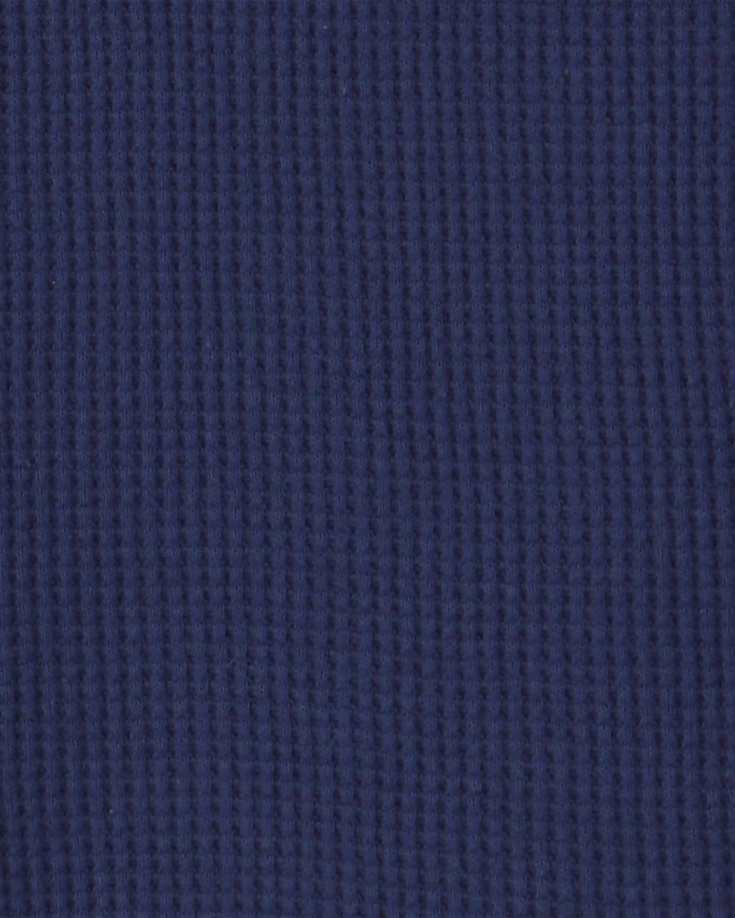 Toddler Boy Thermal Long-Sleeve Button-Down Shirt - Navy Blue