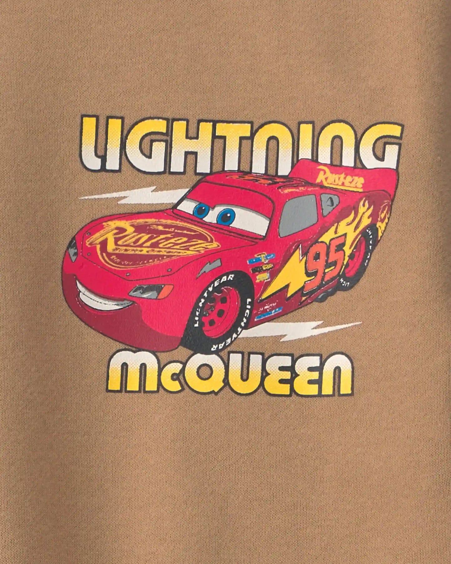 Toddler Boy 2-Piece Lightning McQueen Long-Sleeve Top & Pant Set - Brown