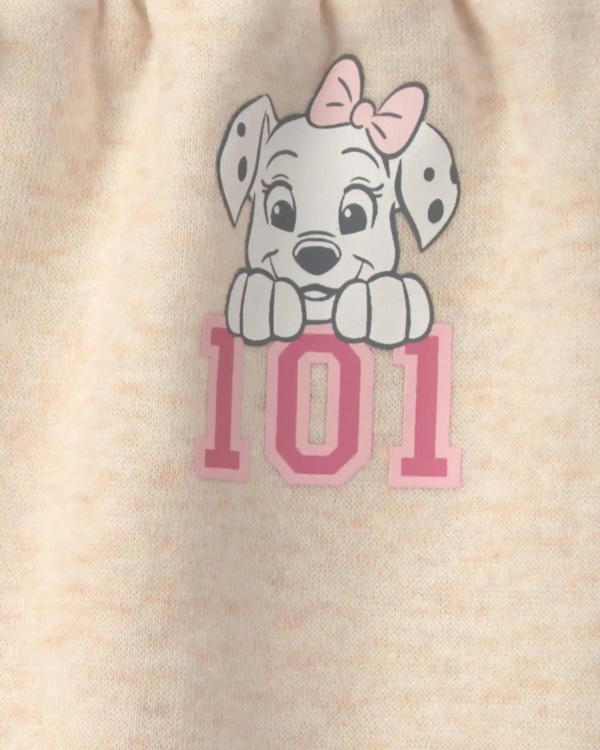 Toddler Girl 2-Piece Disney© 101 Dalmatians Top & Pant Set - Cream